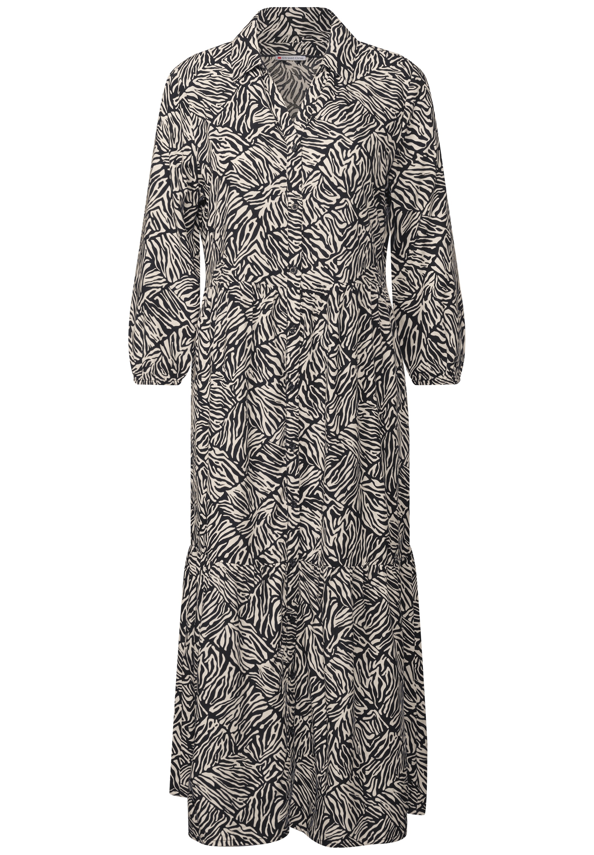 Thumbnail - STREET ONE Midikleid Ohne Taschen aus Viskose