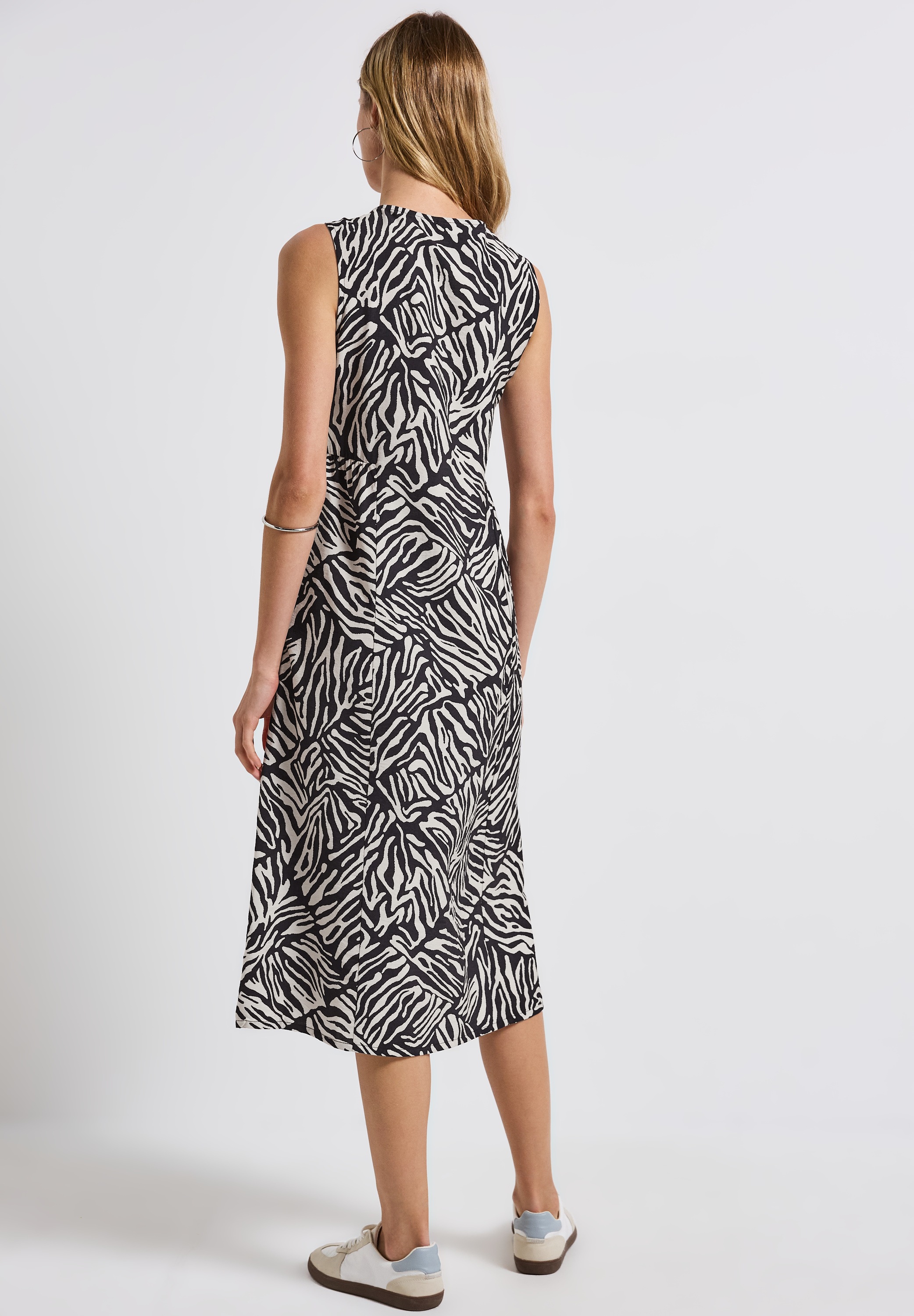 STREET ONE Midikleid, mit allover Print