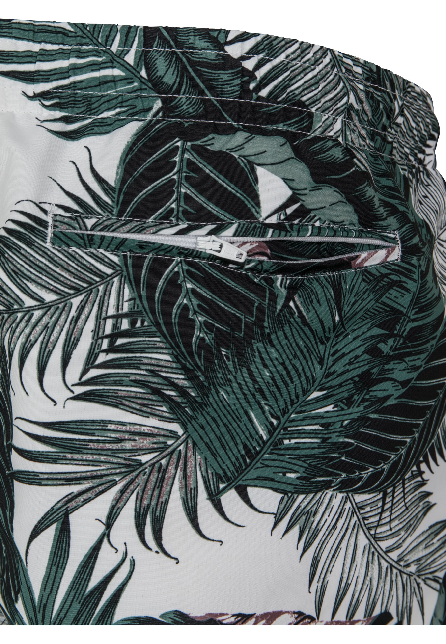 URBAN CLASSICS Badeshorts "Urban Classics Herren Pattern Swim Shorts" günstig online kaufen