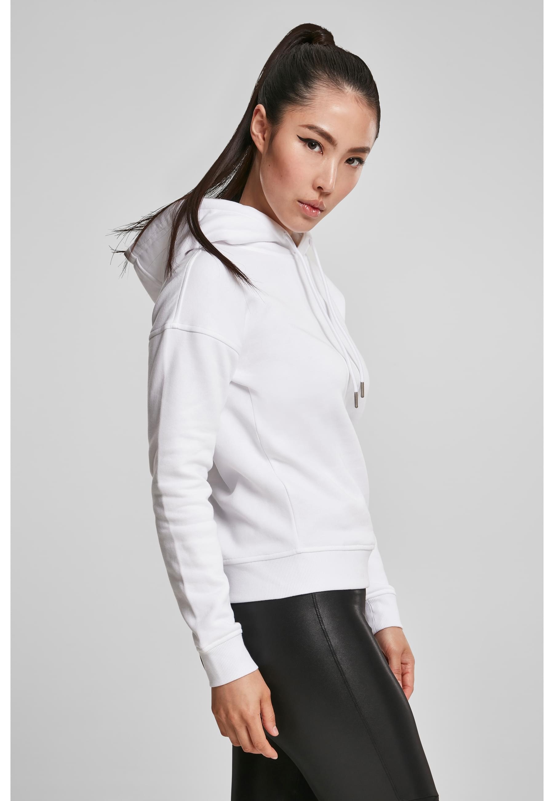 URBAN CLASSICS Kapuzenpullover »Urban Classics Damen Ladies Organic Hoody«, (1 tlg.)