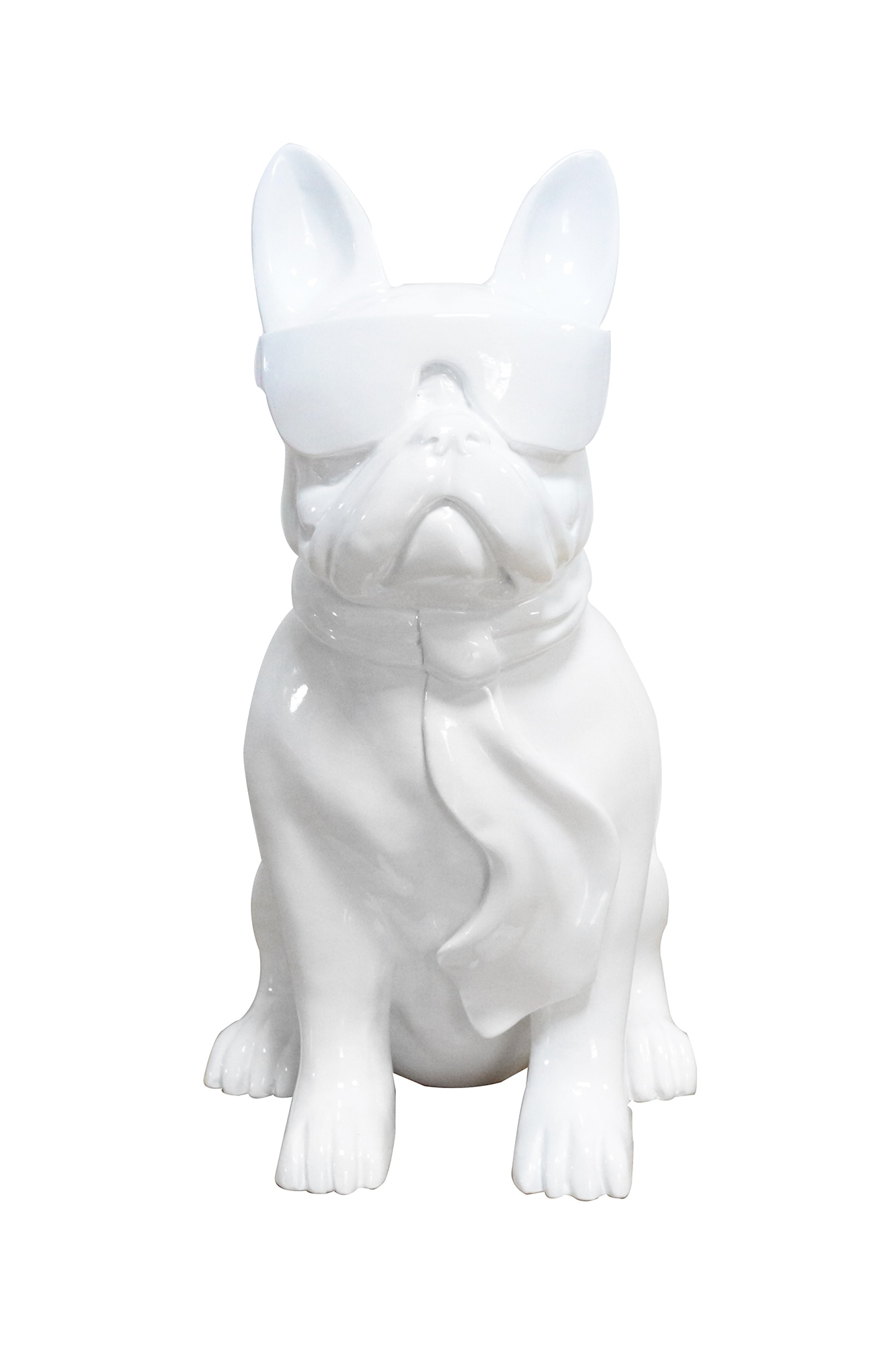 Kayoom Skulptur »Skulptur Bulldog 125«, Coole Bull-Dog Skulptur aus langlebigem Kunstharz und Steinpulver