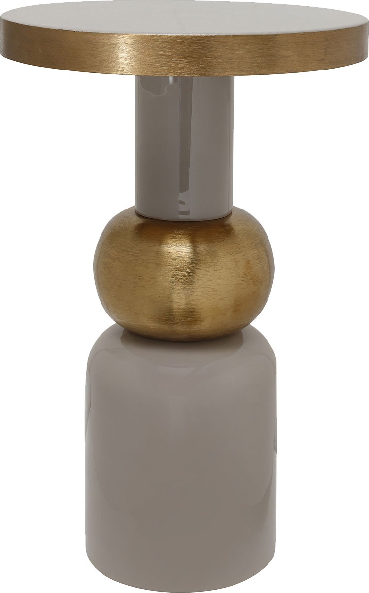 Kayoom Beistelltisch »Art Deco 2125, Beistelltisch aus Eisen, dekoratives Design«, (1 St.), Handarbeit, lackierter Tisch mit Metalleffekten, dekorativ