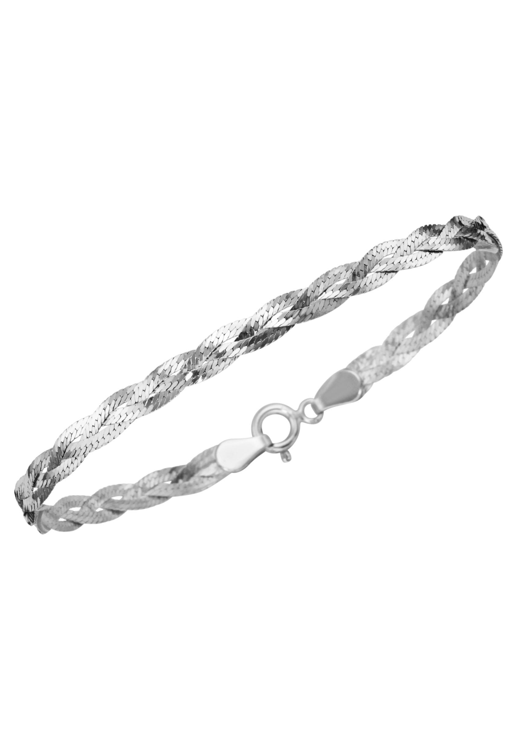 Black Friday Firetti Armband »Schmuck Geschenk, Heringbonekettengliederung,  geflochten« | BAUR