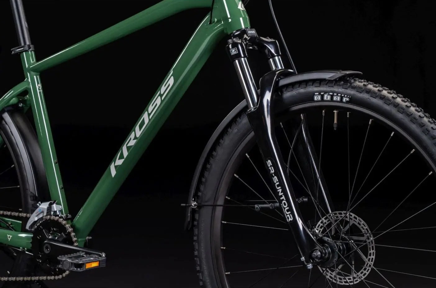 Kross Mountainbike »KROSS MTB Hardtail Hexagon 4.0 29" grün«, 16 Gang, Shimano, ACERA M3020 Schaltwerk, Kettenschaltung