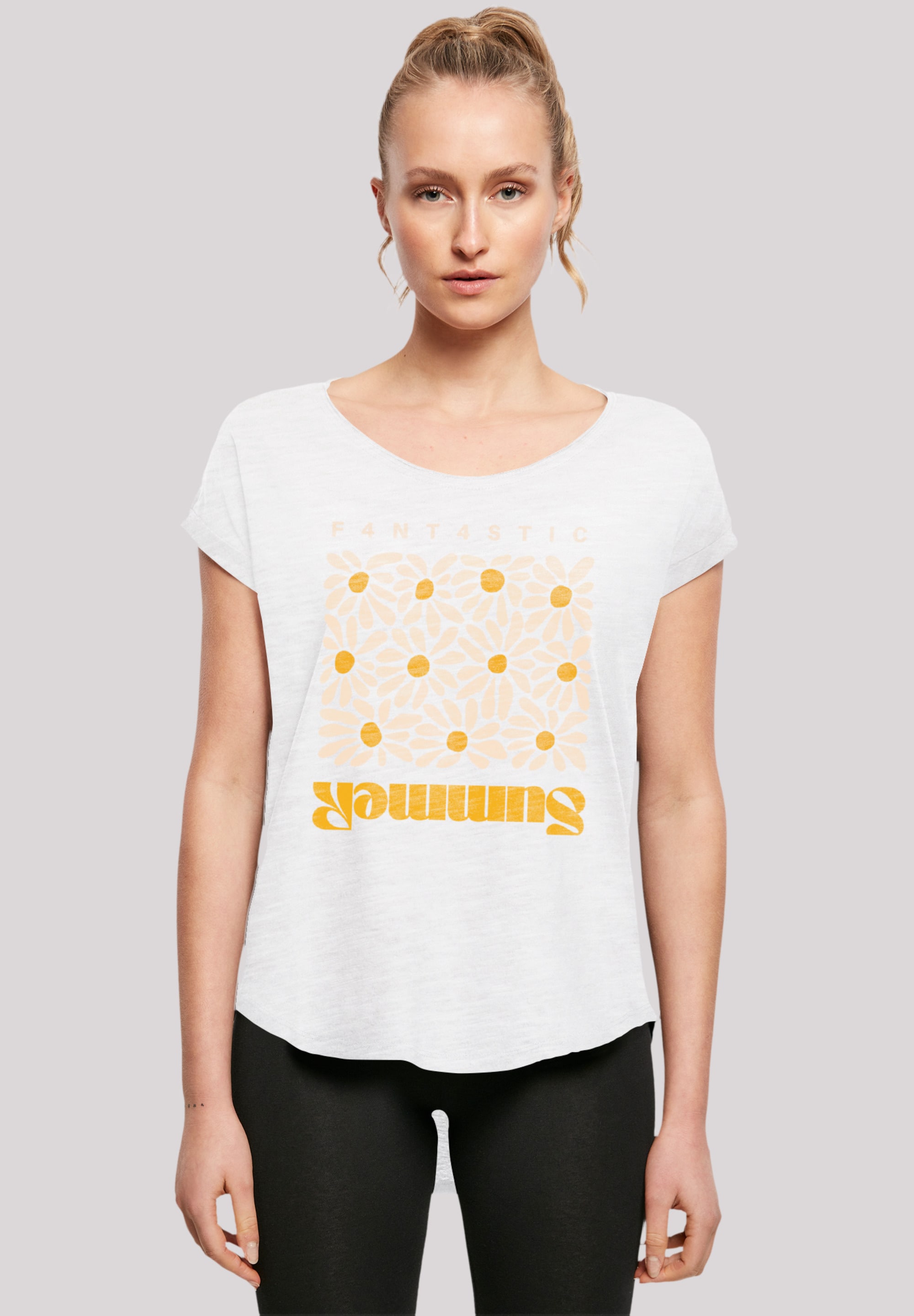 F4NT4STIC T-Shirt "Sommer Sonnenblume", Print