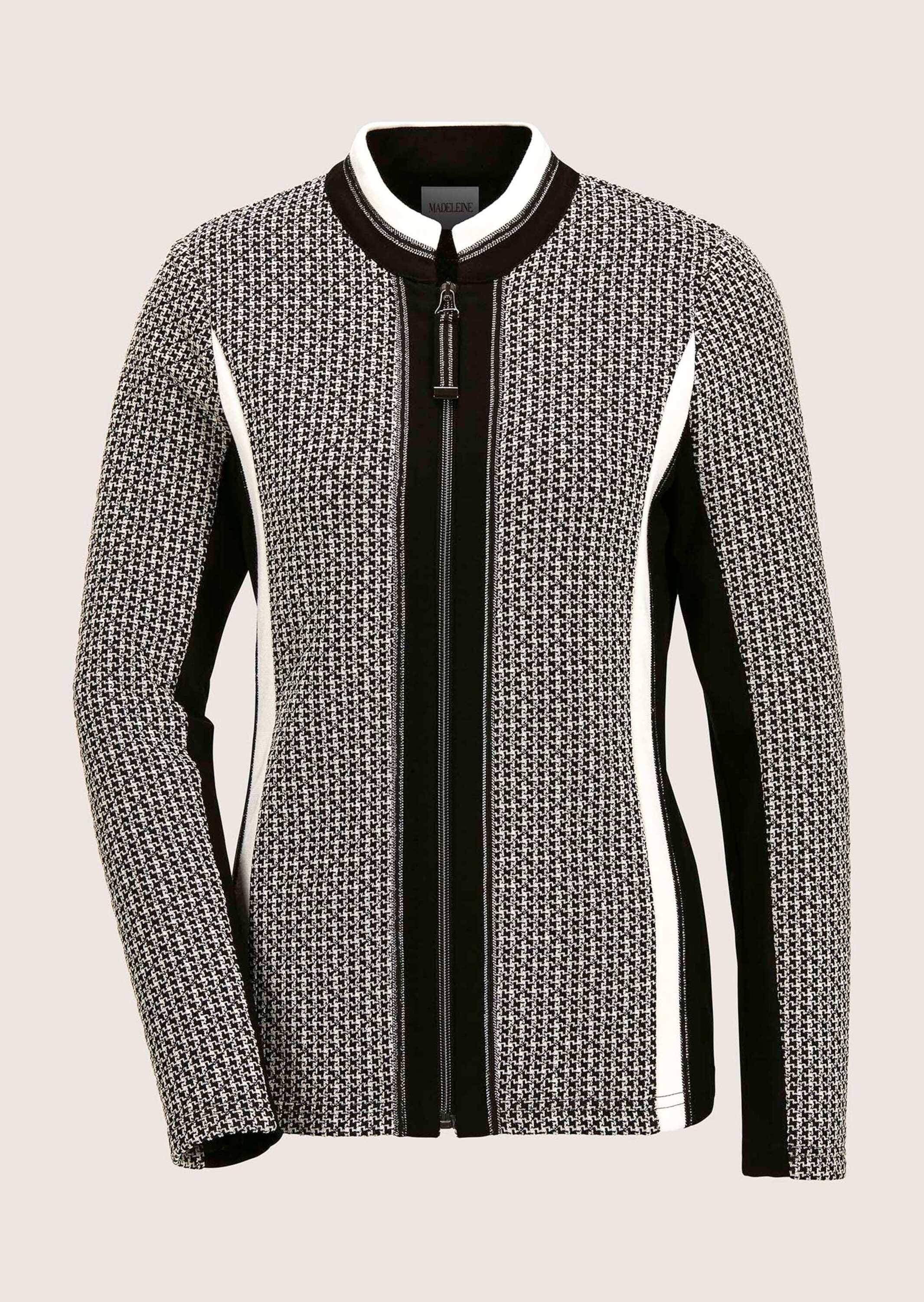 MADELEINE Jerseyblazer "Kurzblazer Eleganter Jerseyblazer mit Reißverschlus günstig online kaufen