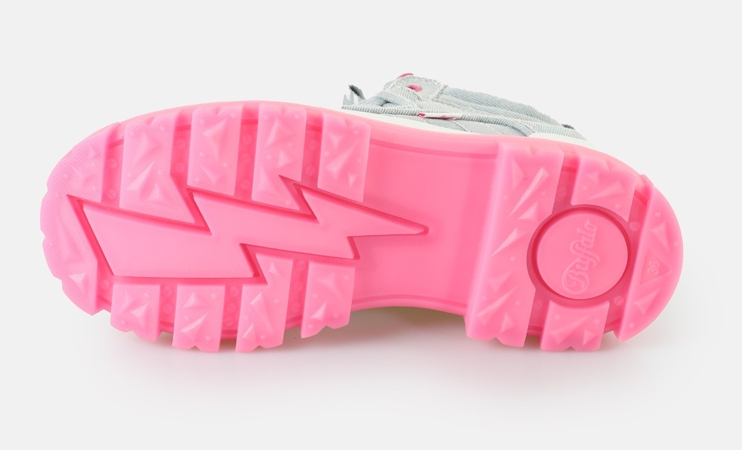 Thumbnail - Buffalo Schnürboots Freizeitschuh, High Top-Sneaker, mit Logoschriftzügen