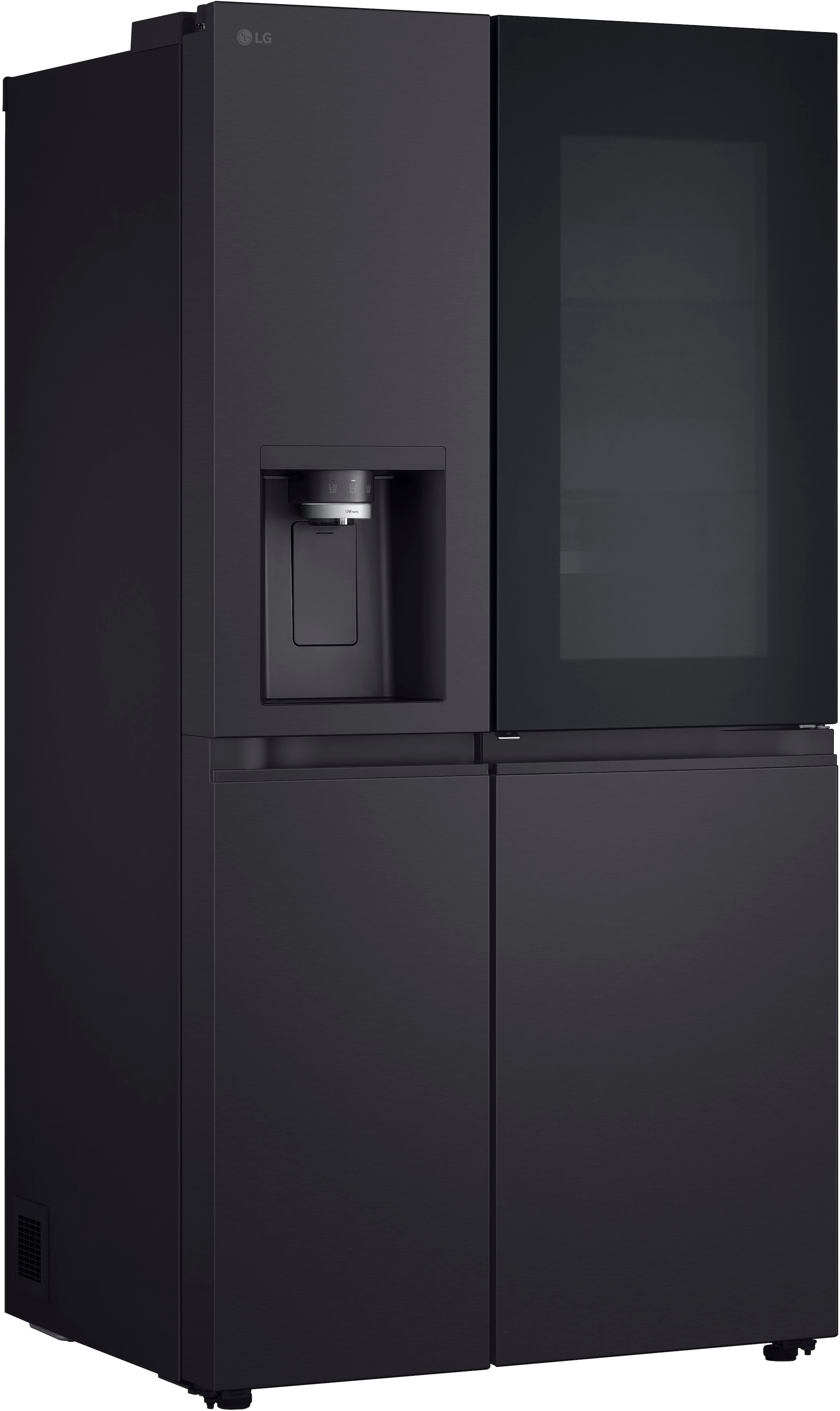 LG Side-by-Side X-Serie »GSXE90EVAD«, großes Wein- und Flaschenregal