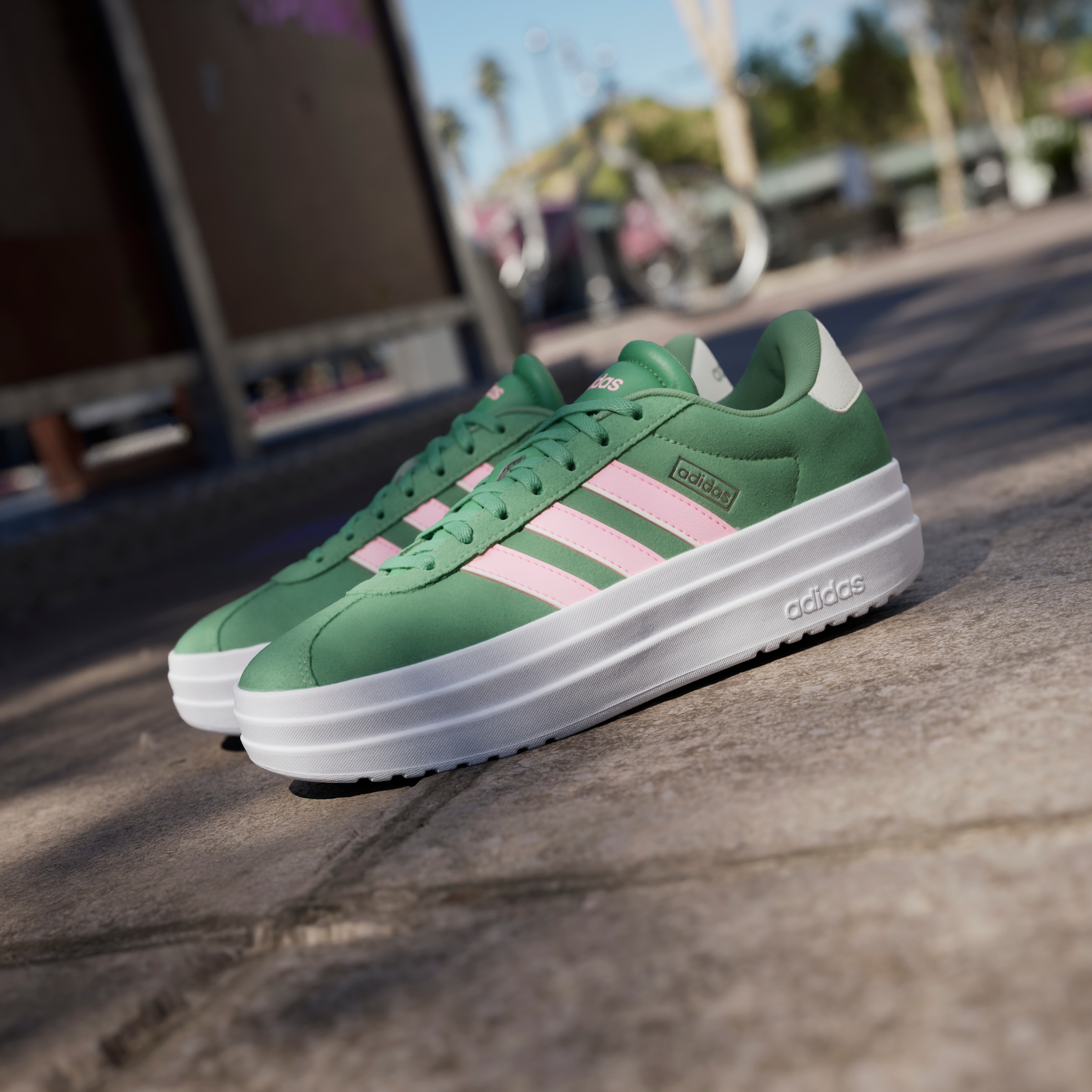 adidas Sportswear Sneaker »VL COURT BOLD«, Design auf den Spuren des adidas Gazelle Bold