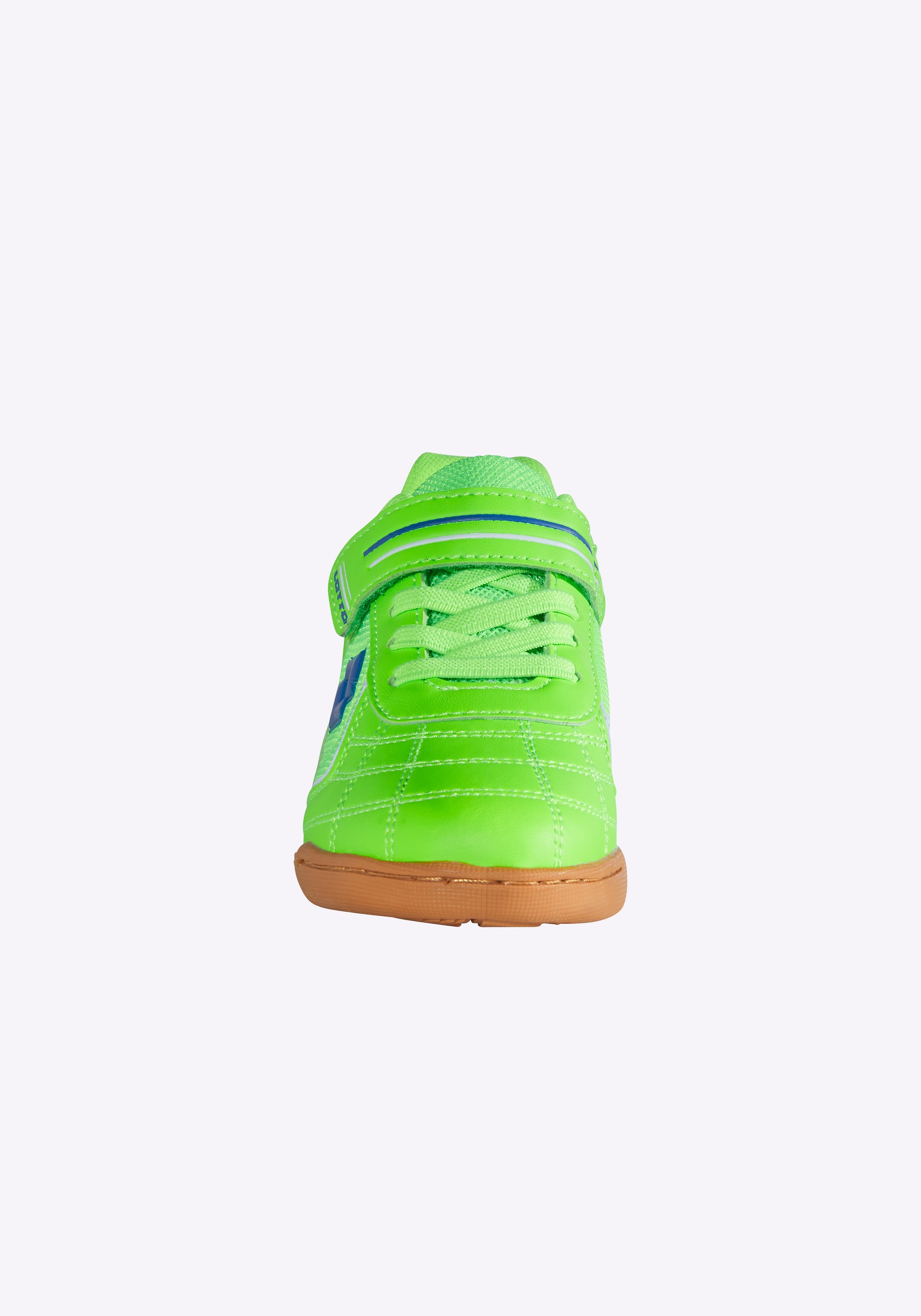 Hallenschuh LOTTO, Mädchen, Gr. 31, grün (fr.grün, blau), Synthetik, Schuhe Hallenschuh, Indoor Sportschuhe - mit nicht abfärbender Sohle 3