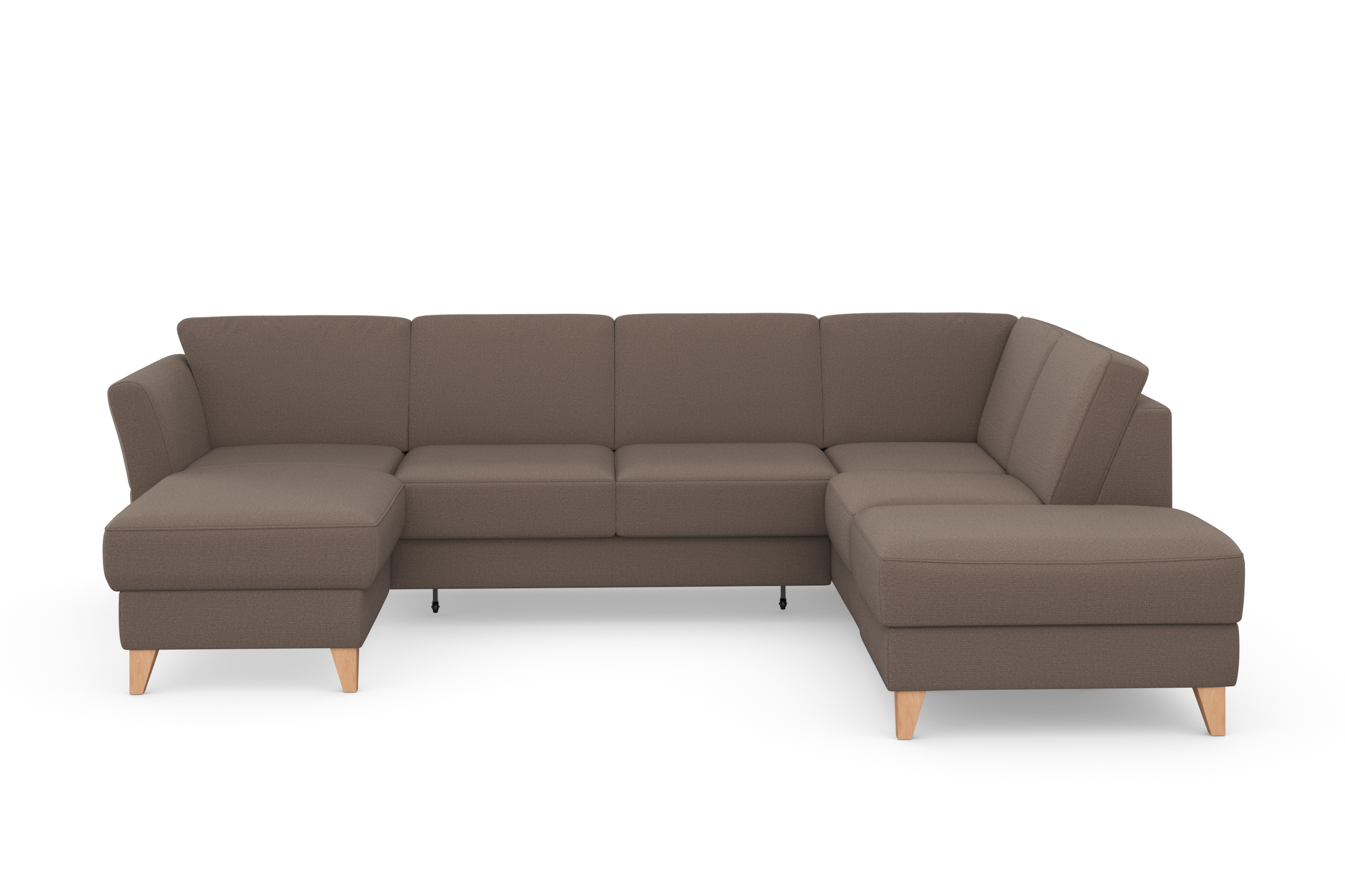 sit&more Wohnlandschaft "Visby U-Form" wahlweise mit Bettfunktion und Staur günstig online kaufen