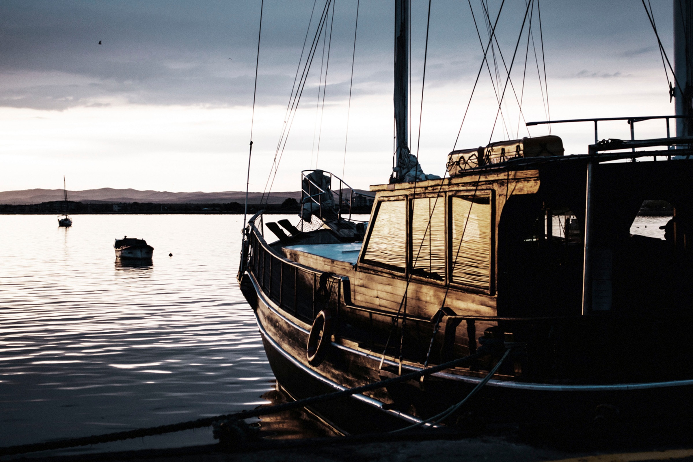 queence Acrylglasbild "Epstein" Himmel  Meer  Meer Bilder  Schiffe  Spa  Sp günstig online kaufen