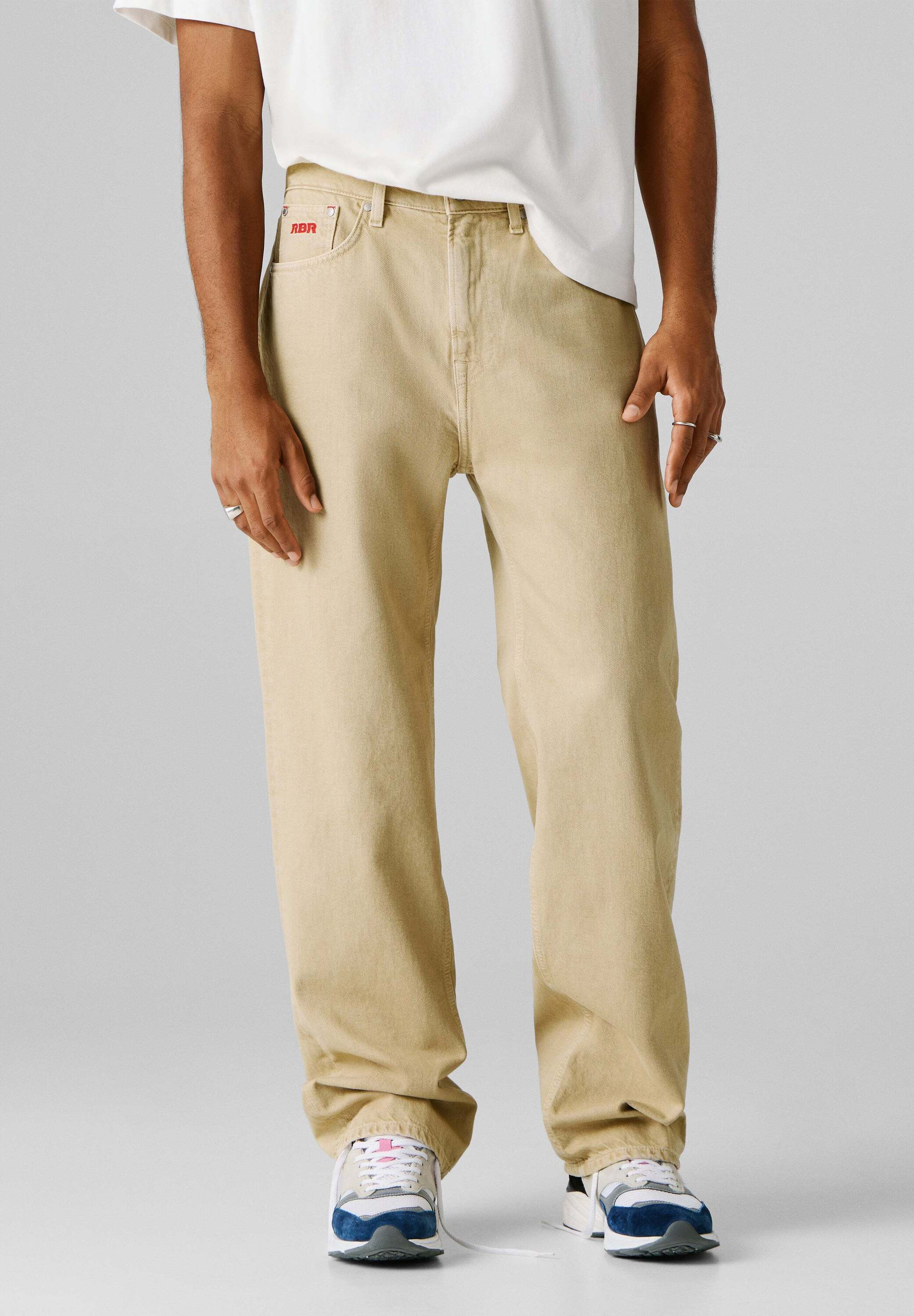 Red Bull Racing x Pepe Relax-fit-Jeans "relaxed fit jeans LOOSE FIT COLOUR DENIM"