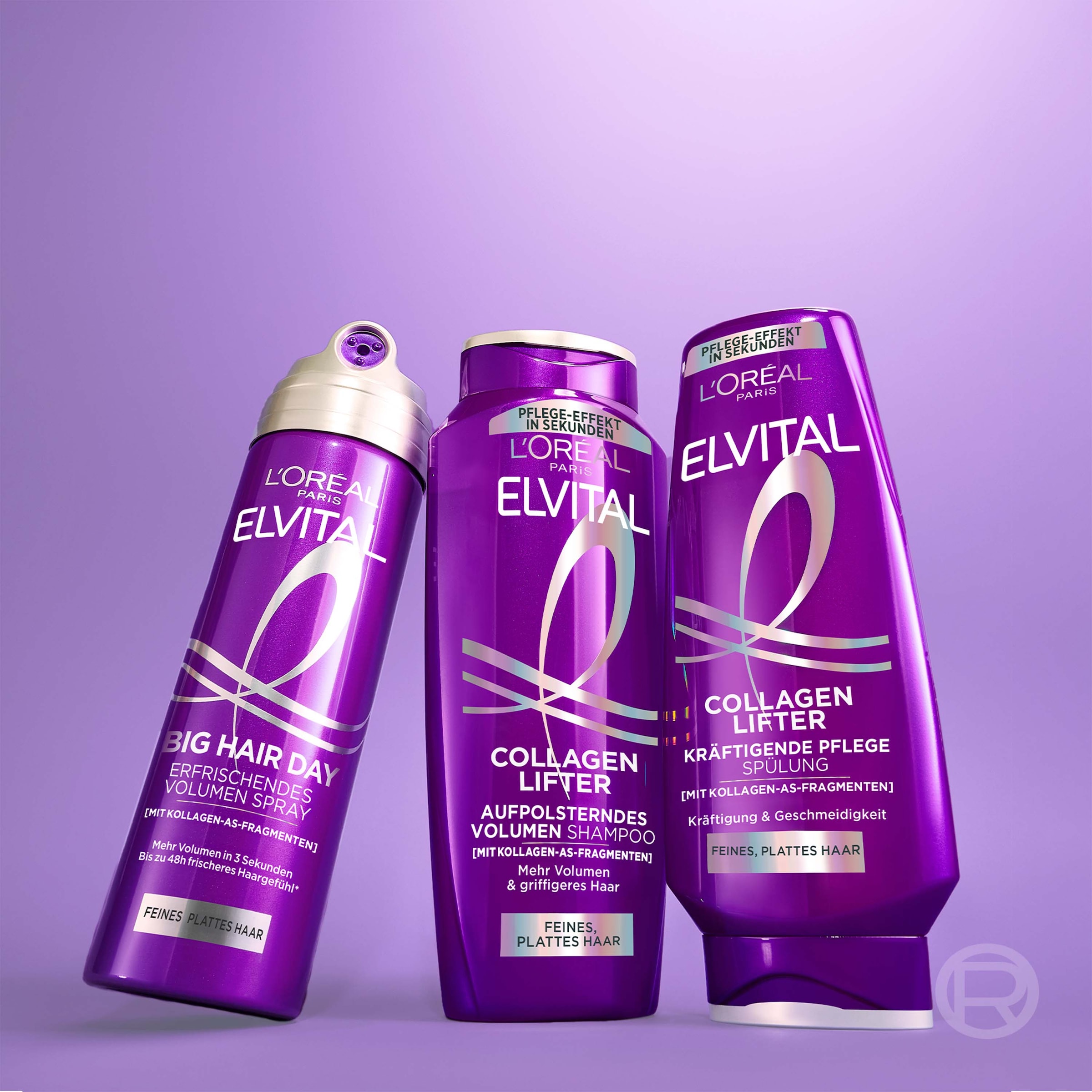 L'ORÉAL PARIS Haarspülung »L'Oréal Paris Elvital Collagen Lifter Spülung 6er Packung«