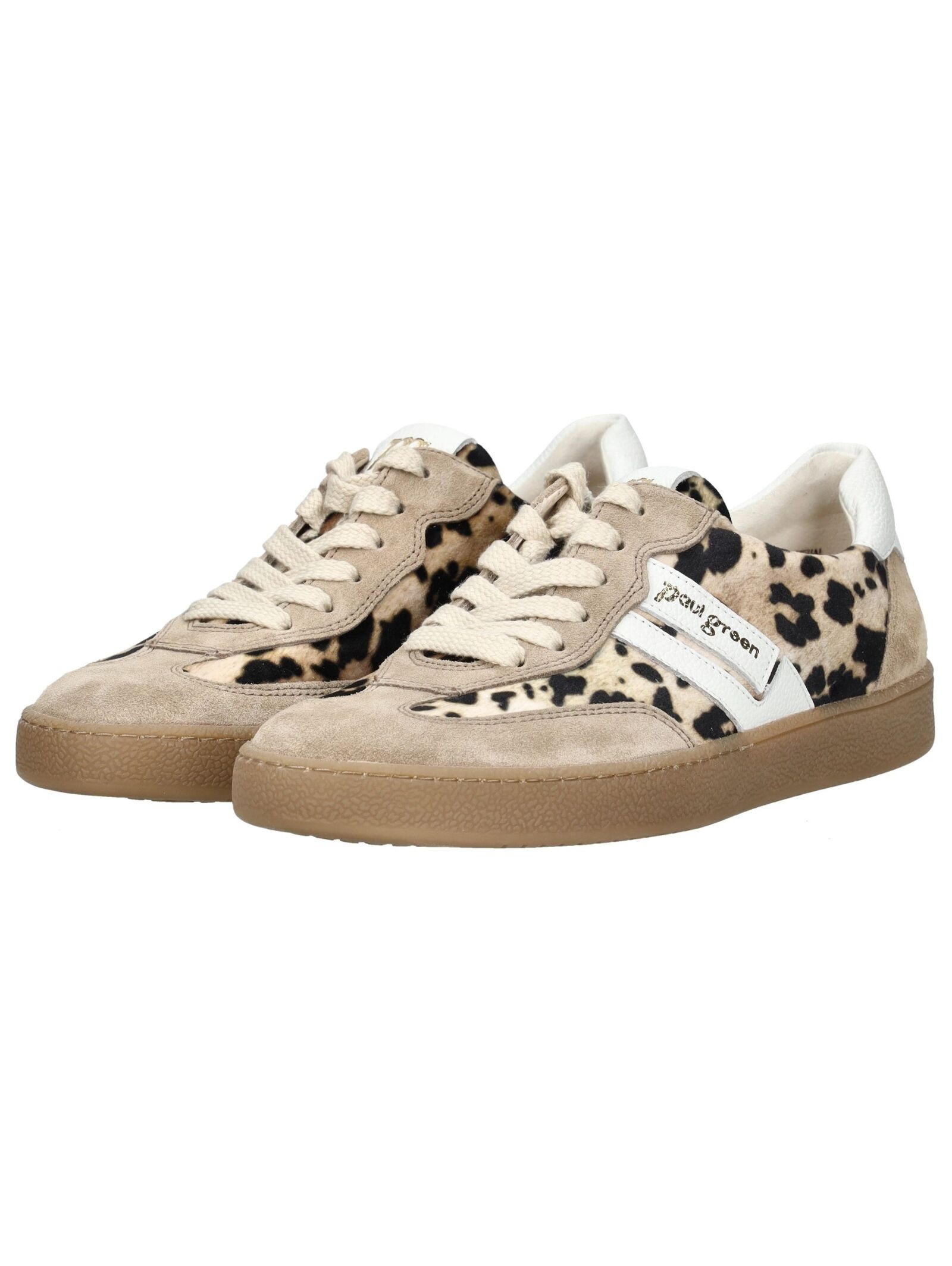 Baskets Femme Paul Green Daim Léopard 38 5