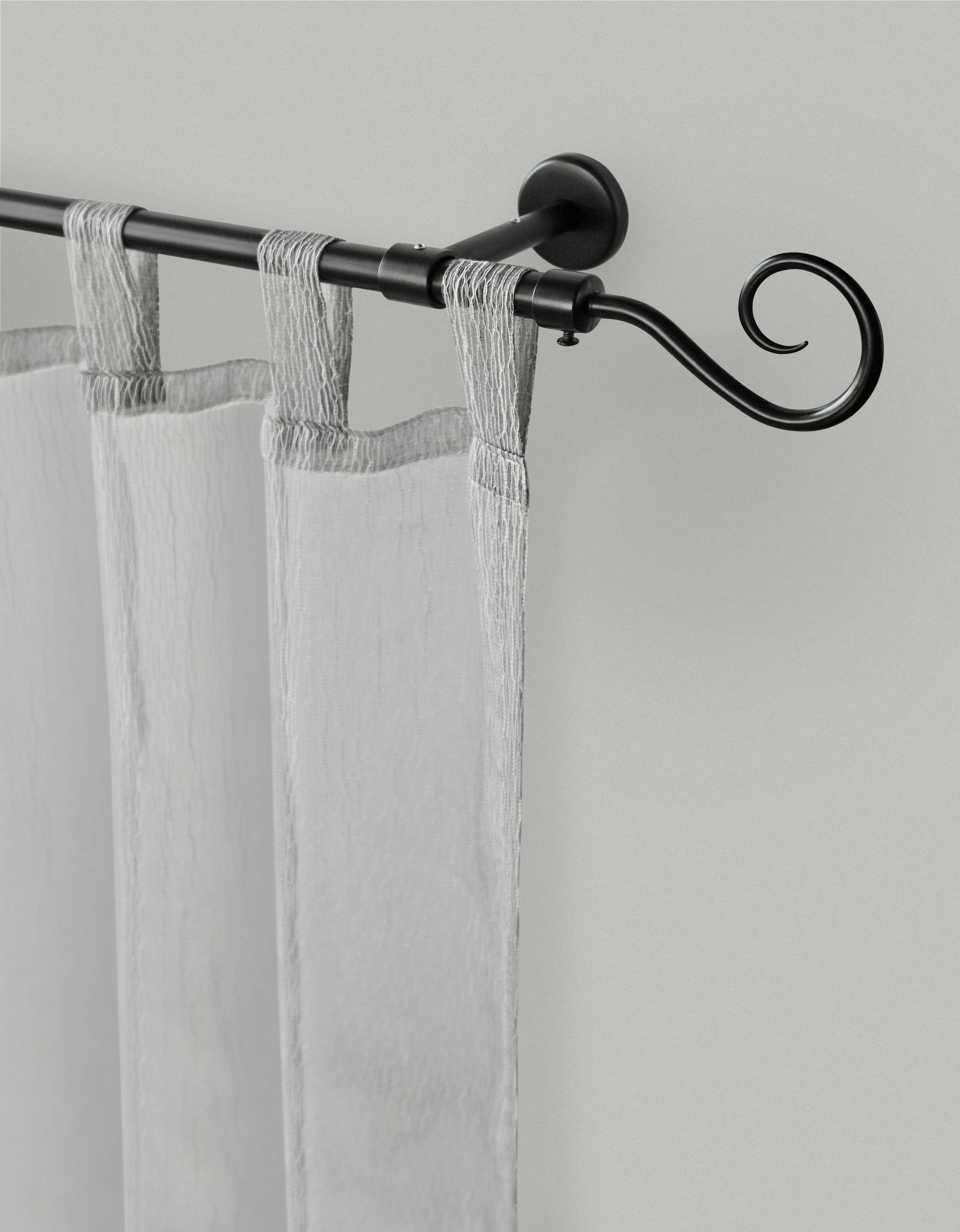 GARESA Gardinenstange "KROKUR" Ø 16 mm 1 läufig-läufig Wunschmaßlänge;Träge günstig online kaufen