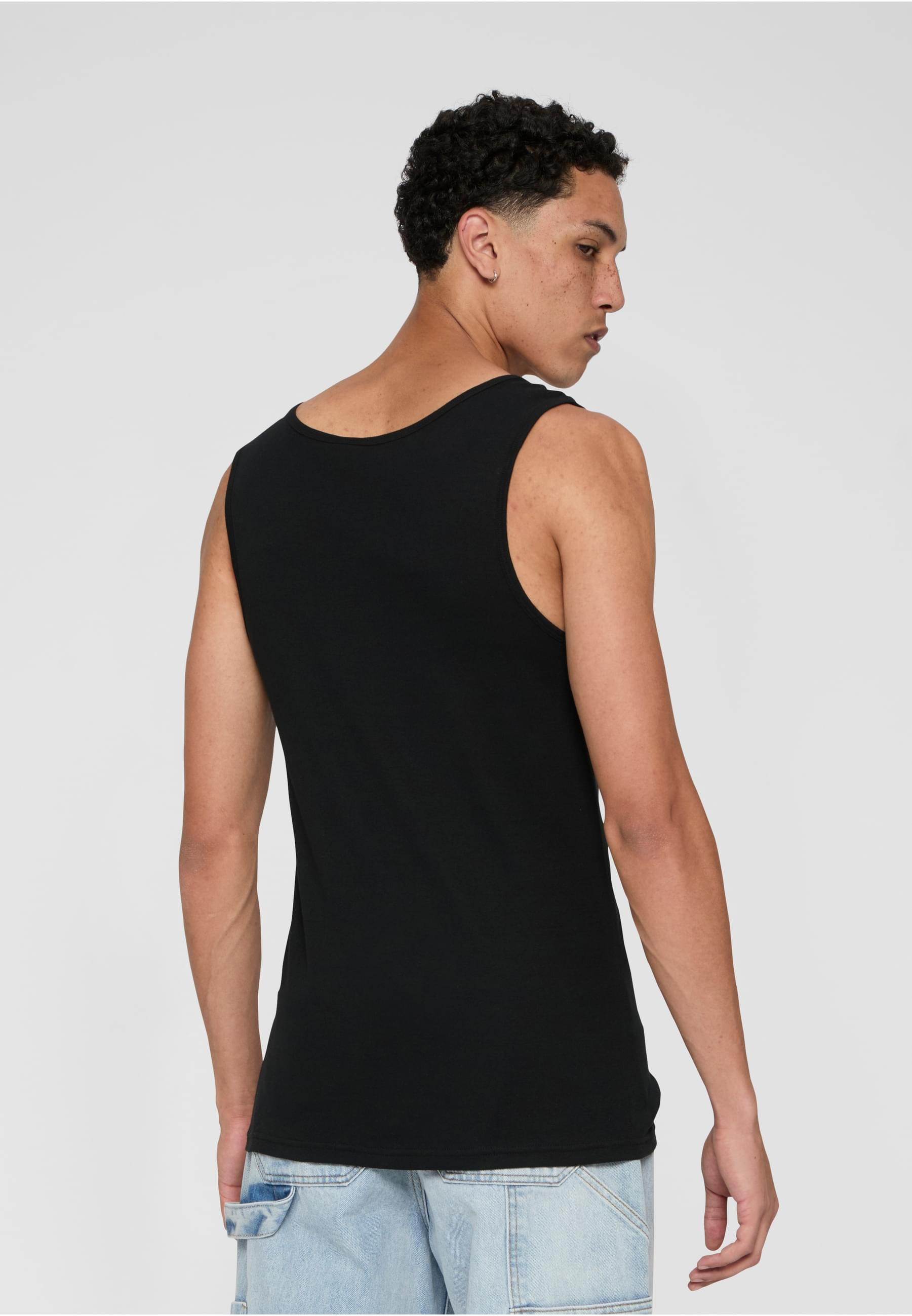 URBAN CLASSICS Shirttop »Urban Classics Herren 2-Pack Seamless Tanktop«, (1 tlg.)