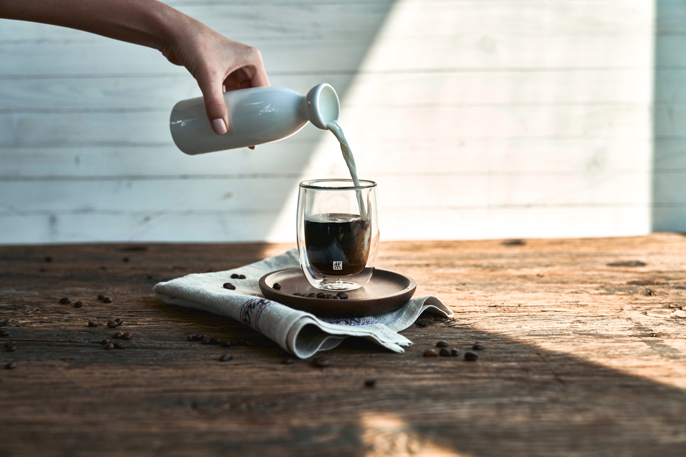 Thumbnail - Zwilling Gläser-Set "Kaffee Glas Sorrento, 2er Set", (Set, 2 tlg., 2x Sorrento Kaffee Glas), doppelwandig, Fassungsvermö...