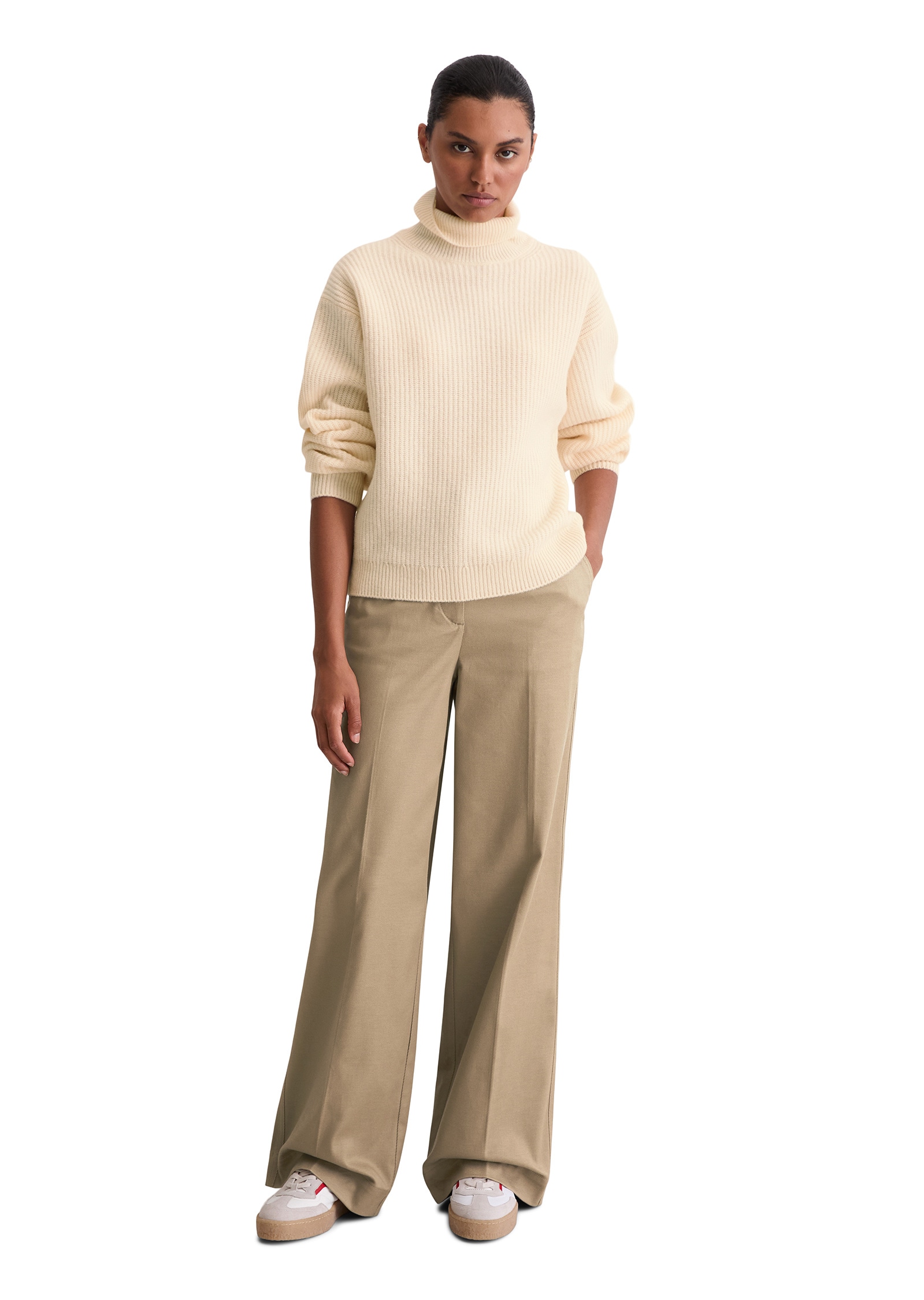Marc O'Polo Strickpullover »aus kuscheligem Merinowolle-Mix«