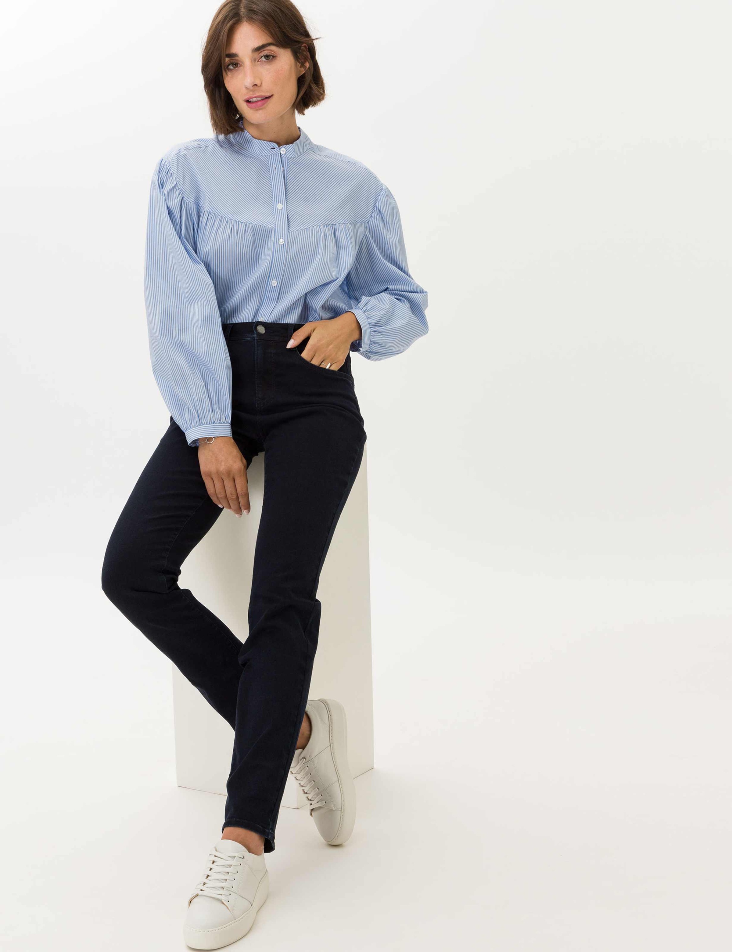 Brax Mary Straight Leg Jeans Navy 40 3