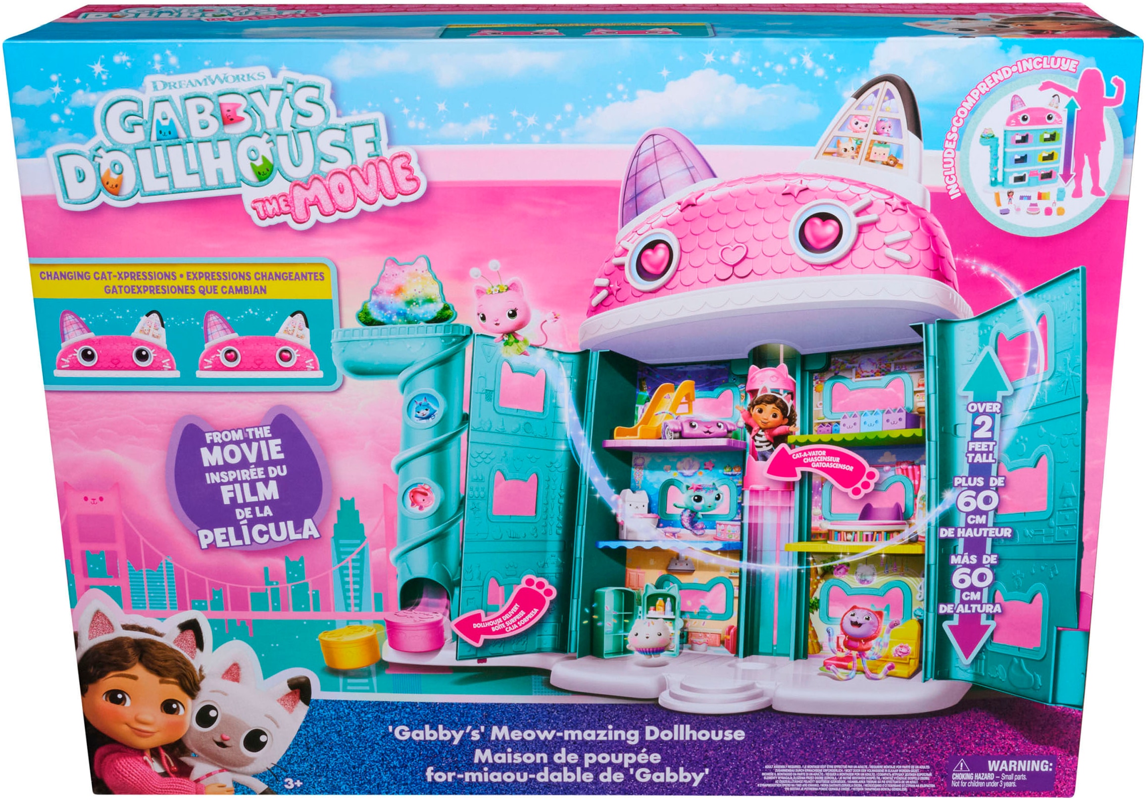 Spin Master Spielwelt »Gabby’s Dollhouse: Der Film – Puppenhaus zum Kinofilm«
