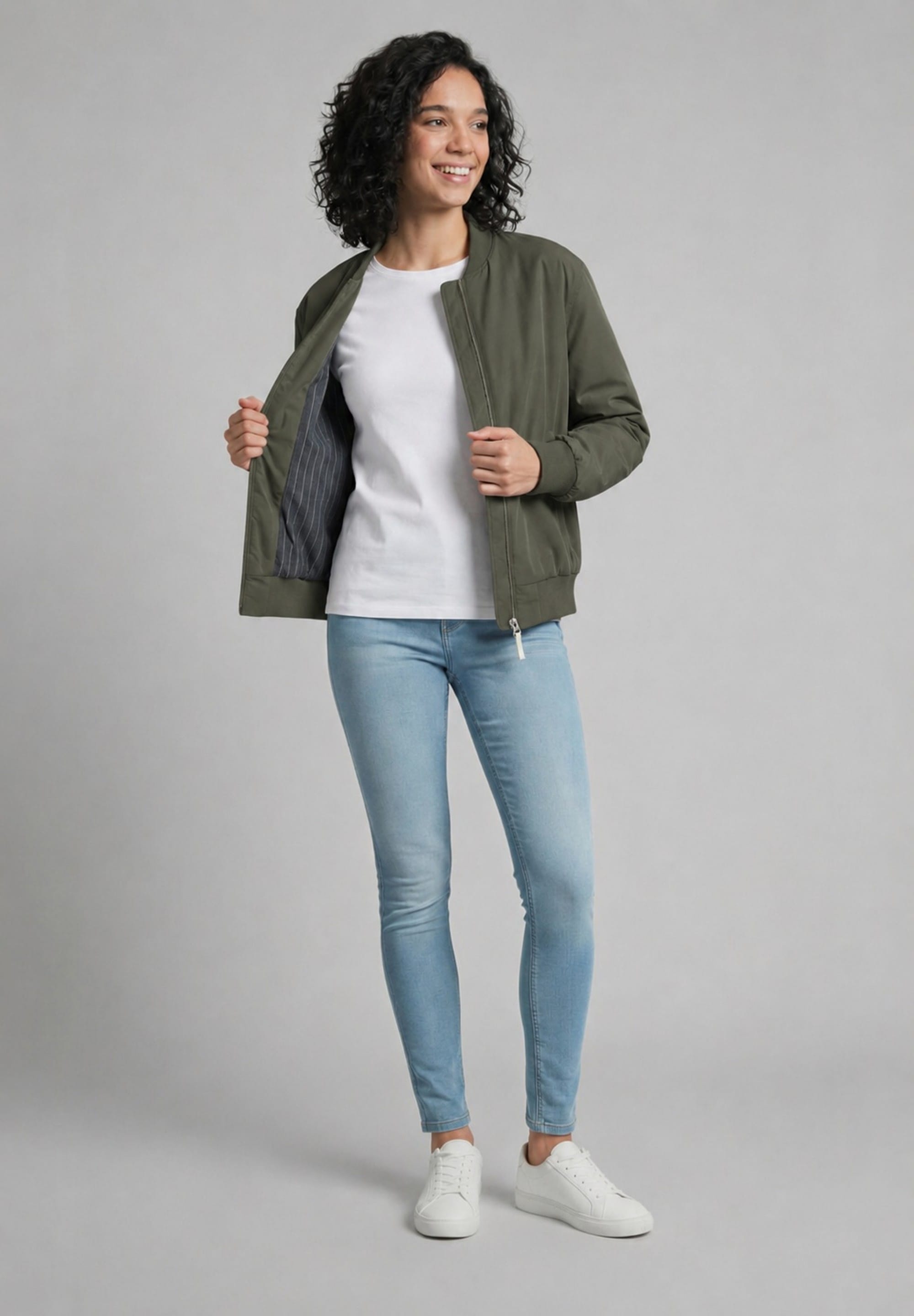 Derbe Anorak »Blousholm pinstripe« ohne Kapuze Warmer Blouson mit Bündchen