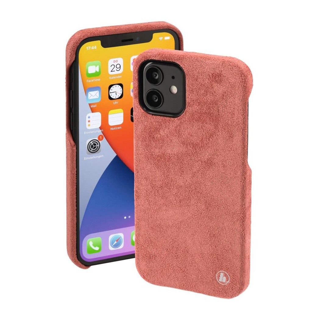 Hama Smartphone-Hülle »Cover "Finest Touch" für Apple iPhone 12, Apple iPhone 12 Pro«