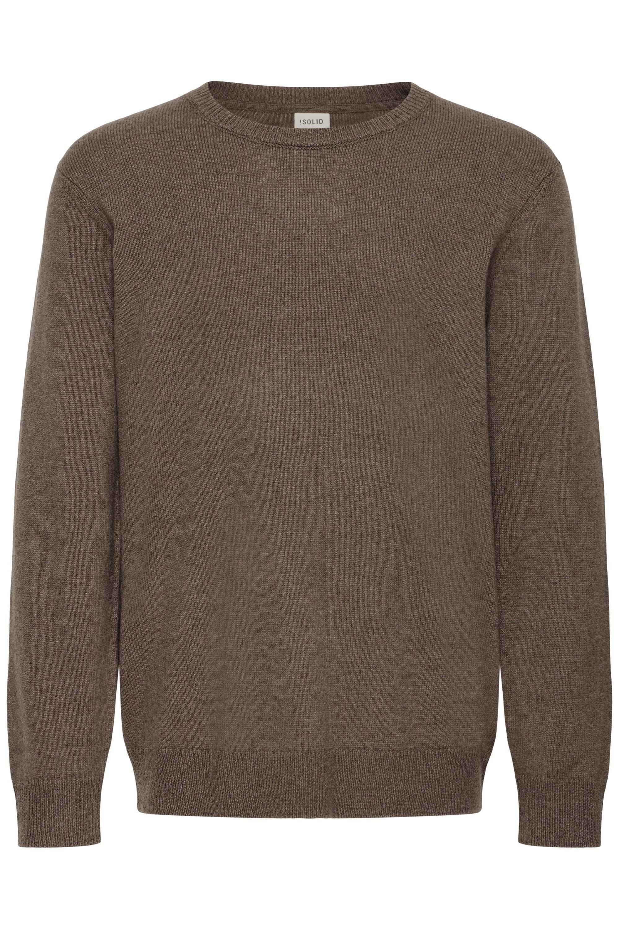 Solid Strickfleece-Pullover "Strickpullover SDRick"