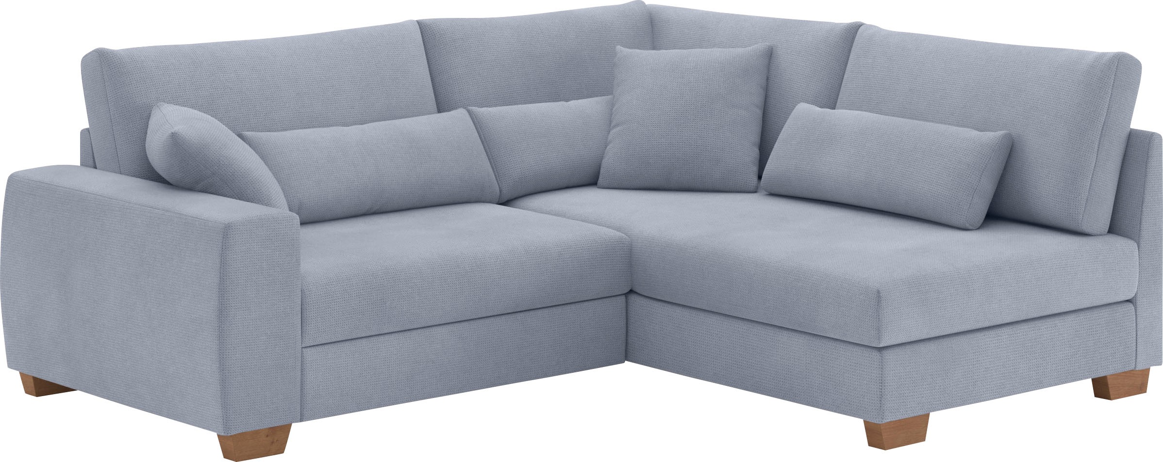 Mr. Couch Ecksofa "Helena L-Form", Mit Federkern, wahlweise mit Bettfunktio günstig online kaufen