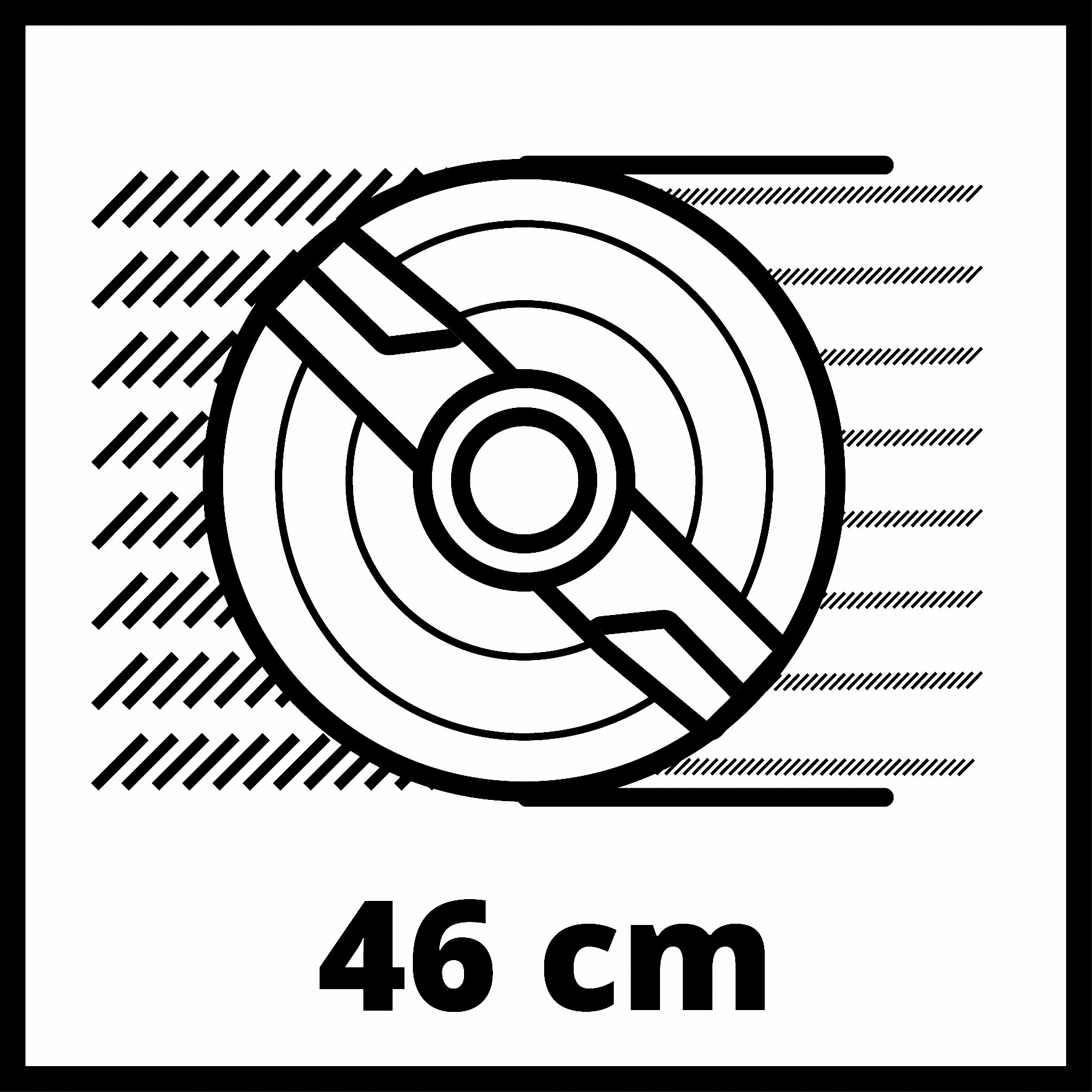 Einhell Benzinrasenmäher »GC-PM 46/5 S«