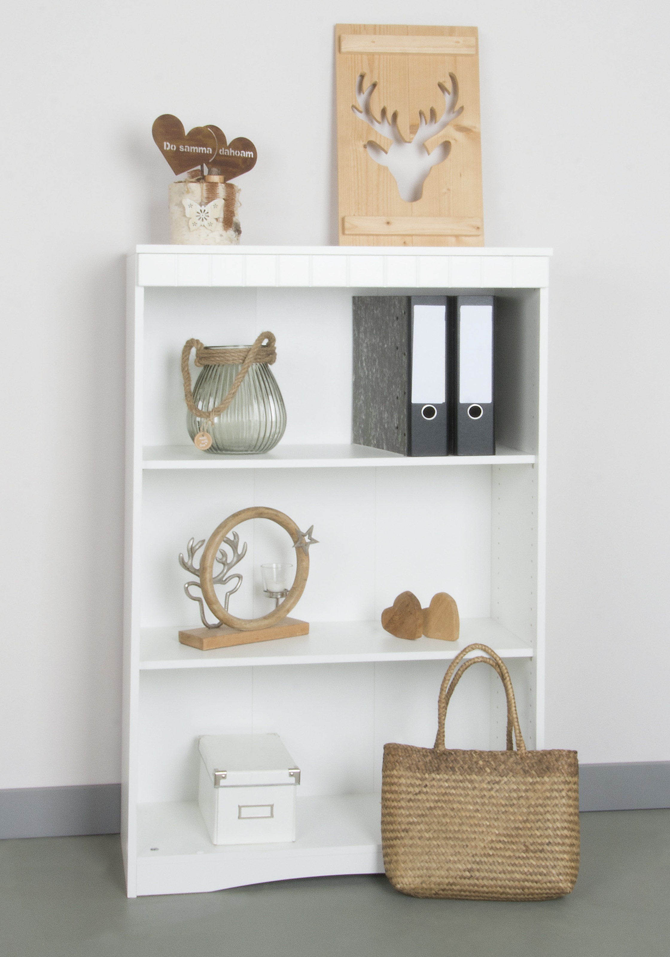 VOGL Möbelfabrik Aktenregal "Hans" Höhe 124 cm, für 3 Ordnerhöhen geeignet, günstig online kaufen