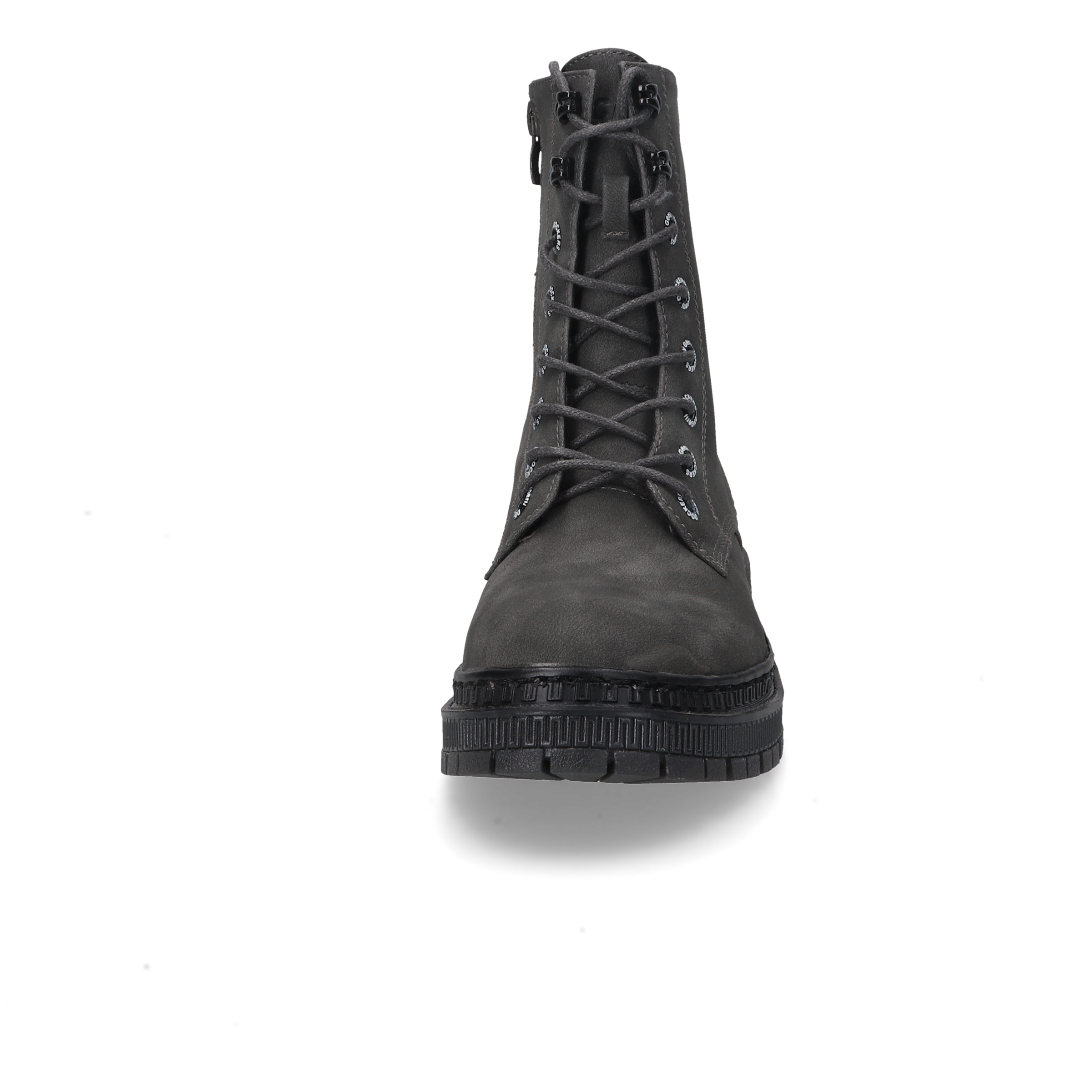 Dockers by Gerli Schnürboots, Biker Boots mit Reißverschluss