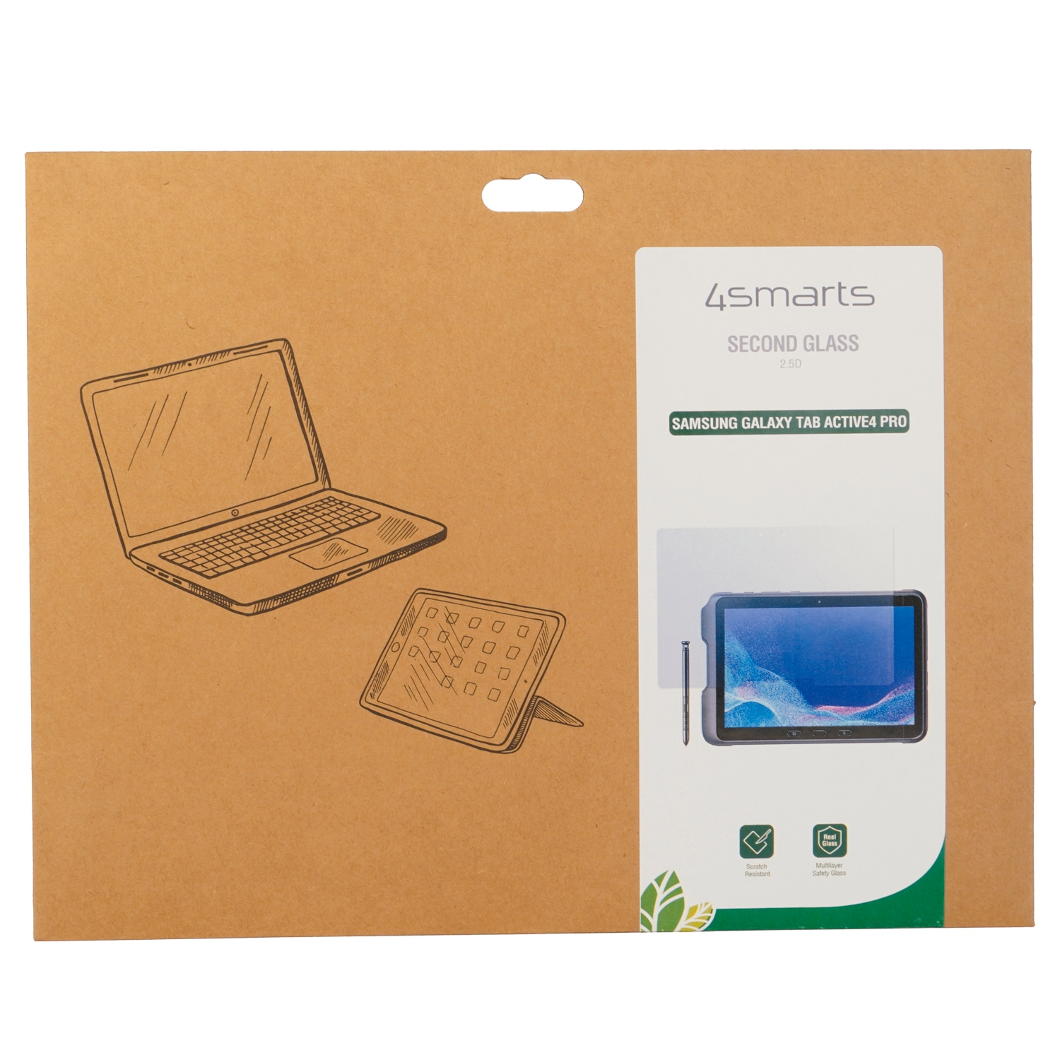 4smarts Displayschutzglas »Second Glass 2.5D«, Displayschutz