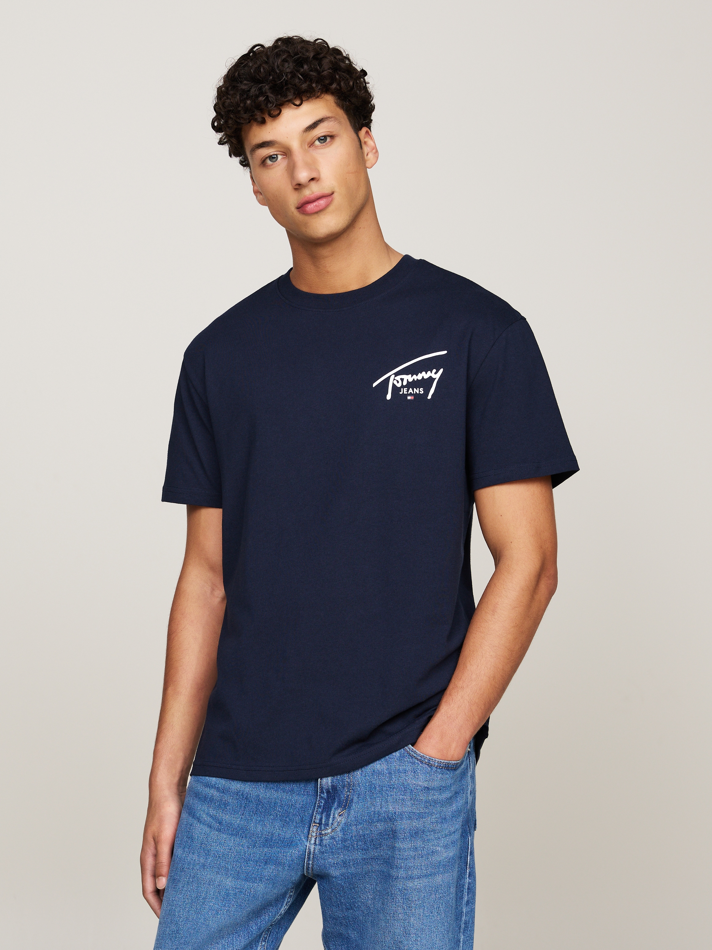 Tommy Jeans T-Shirt "TJM REG SIGNATURE PRINT TEE EXT" günstig online kaufen