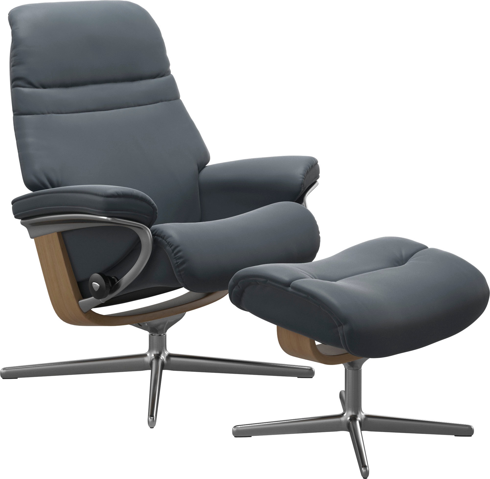 Stressless Relaxsessel "Sunrise" mit Cross Base, Größe S, M & L, Holzakzent günstig online kaufen