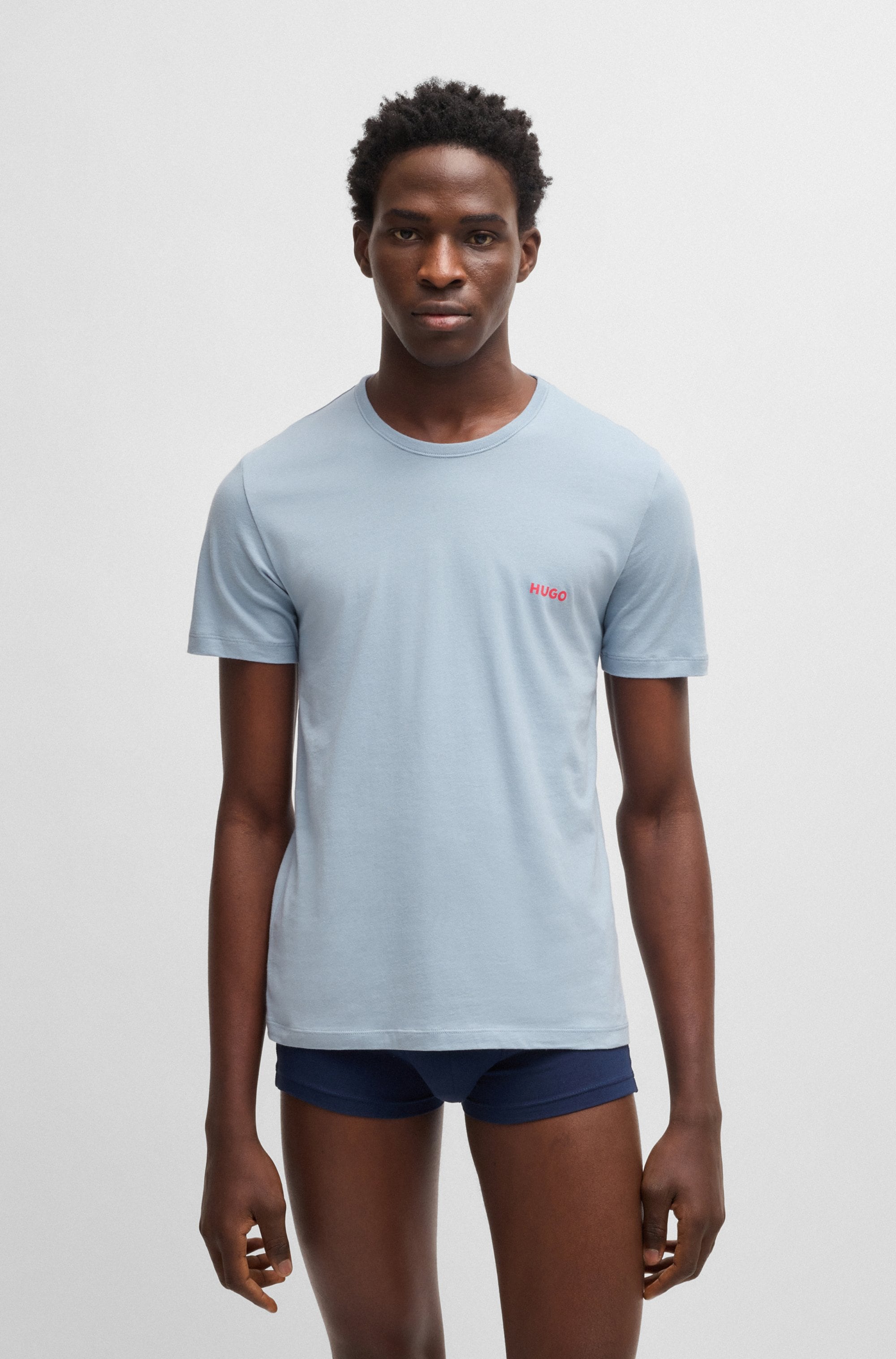 HUGO Underwear T-Shirt »RN TRIPL«, (Packung, 3 tlg.), mit Rundhalsausschnitt