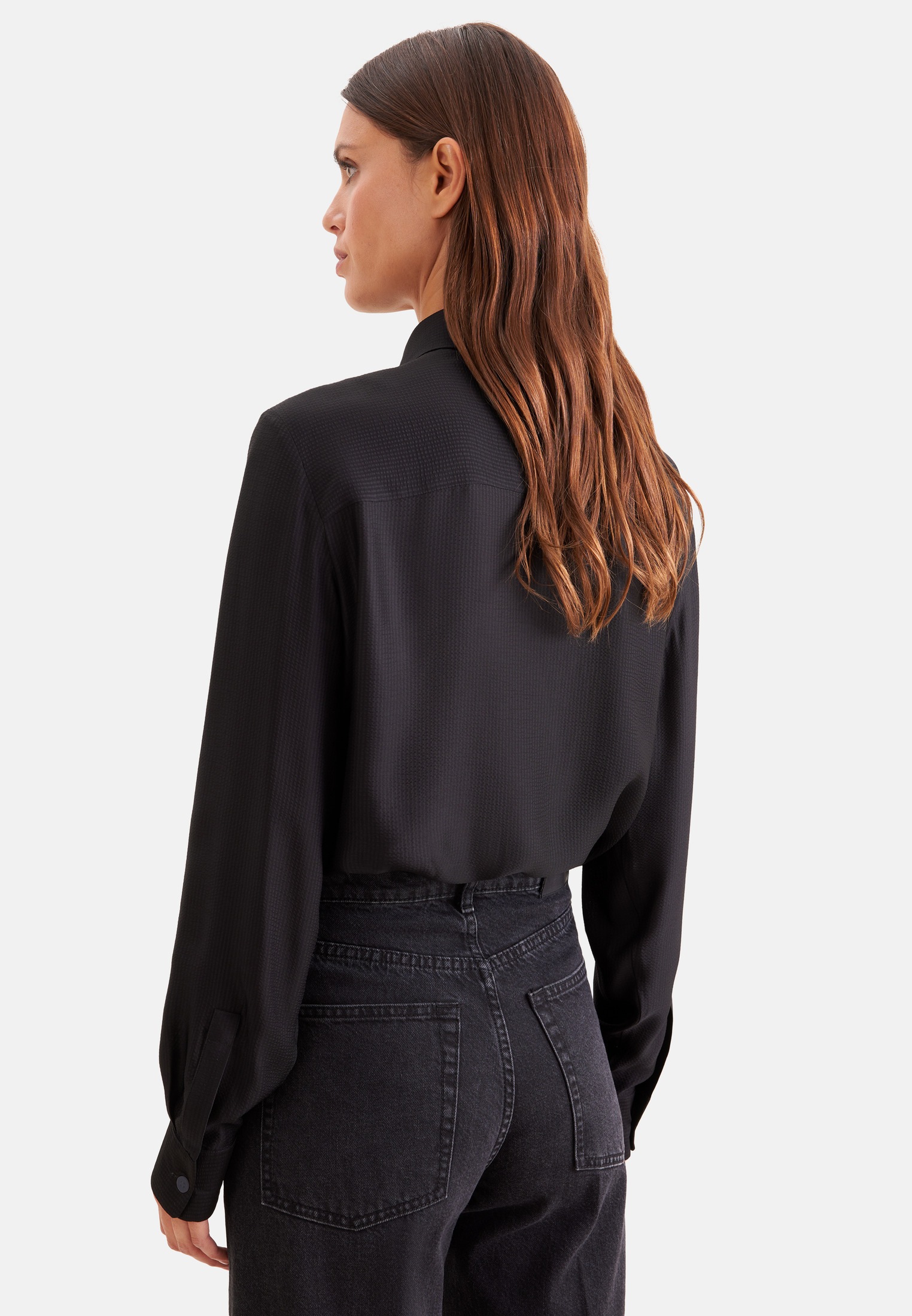 seidensticker Hemdbluse 1/1 Kragen Uni