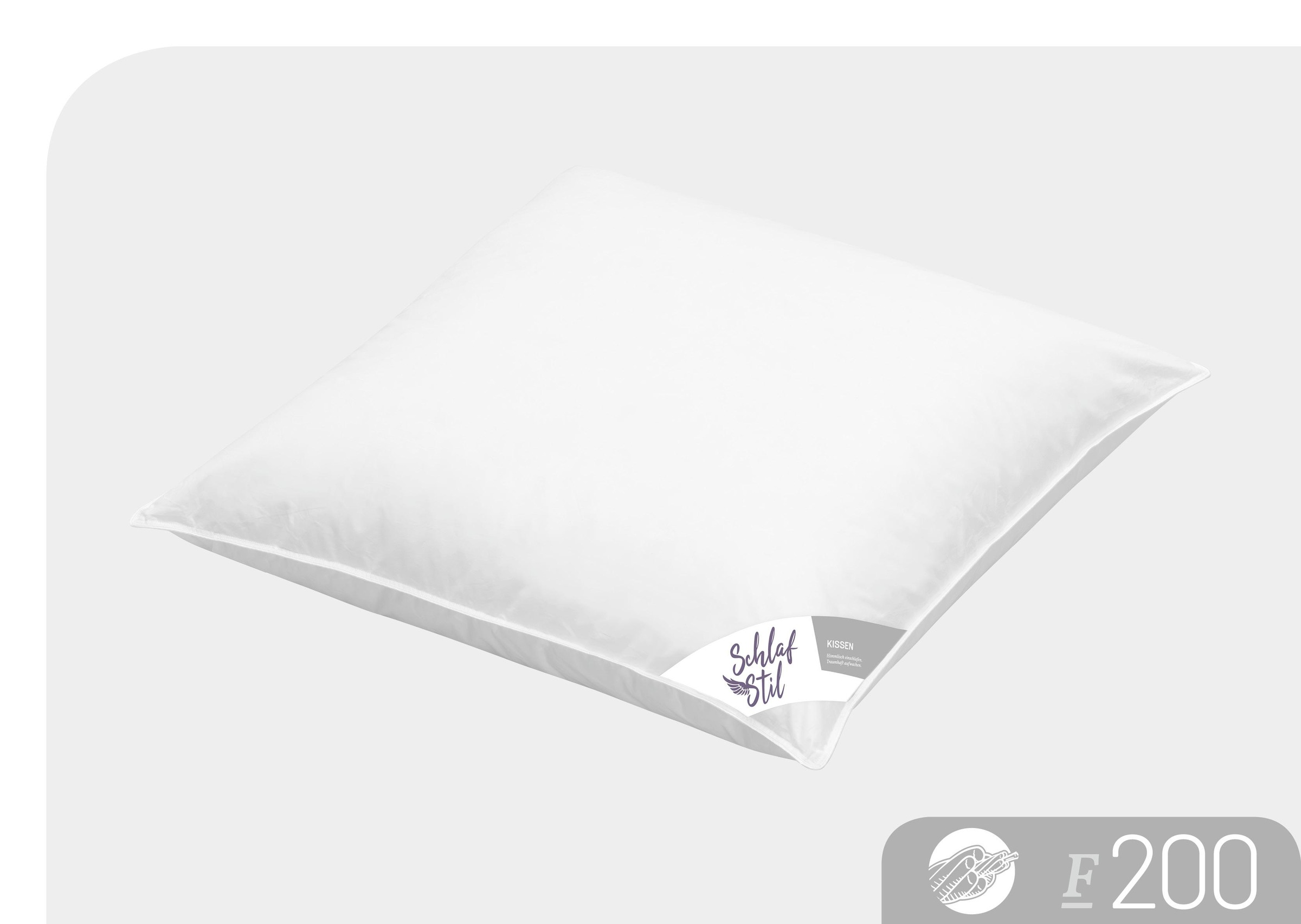 Schlafstil Baumwollkissen "F200" 1 Stk. tlg. hergestellt in Deutschland, al günstig online kaufen