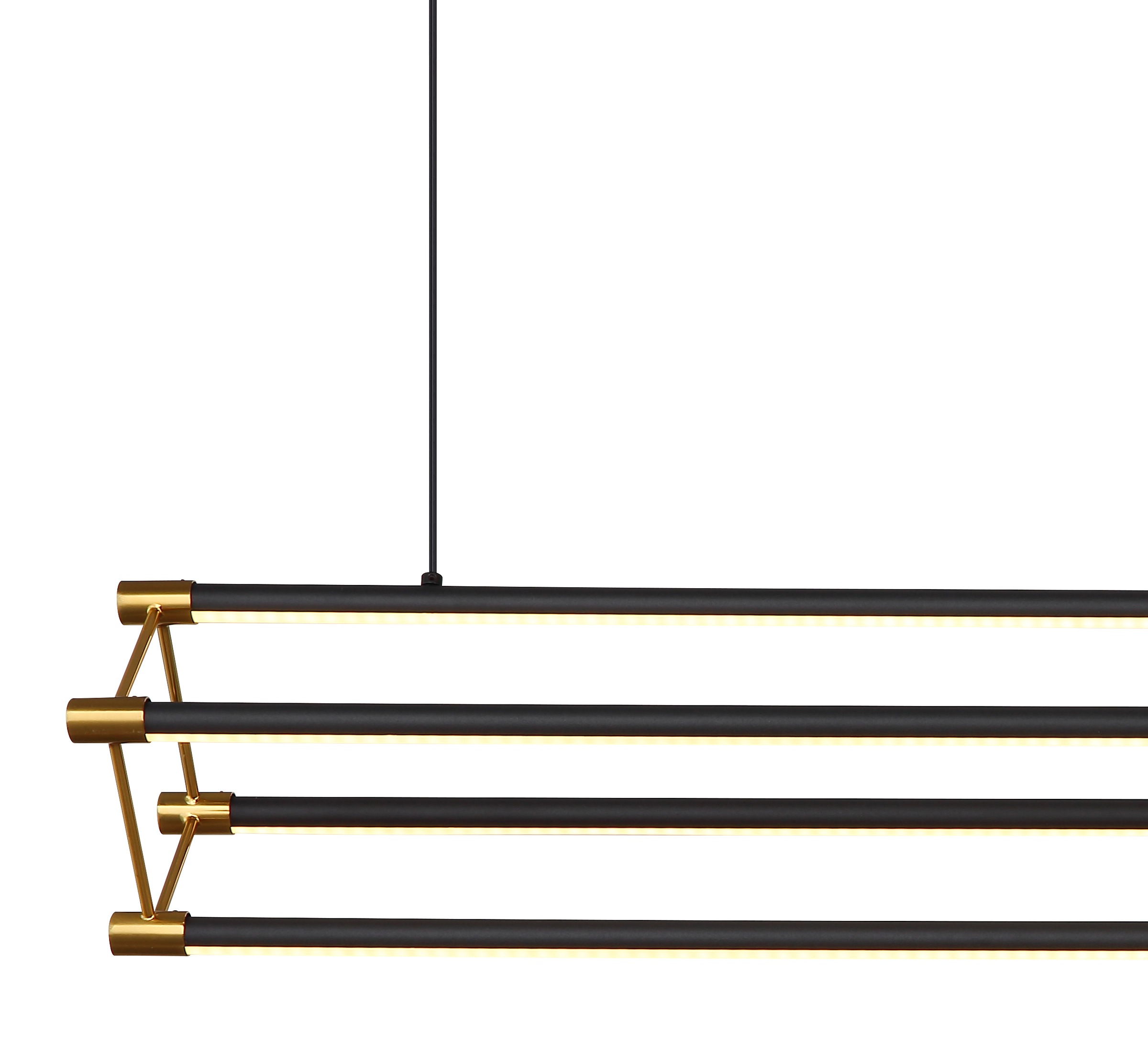 GLOBO LIGHTING LED Pendelleuchte »KAYSON«, Leuchtmittel LED-Modul | LED fest integriert, Hängelampe/Hängeleuchte/Wohnzimmer/Esstisch/elegant