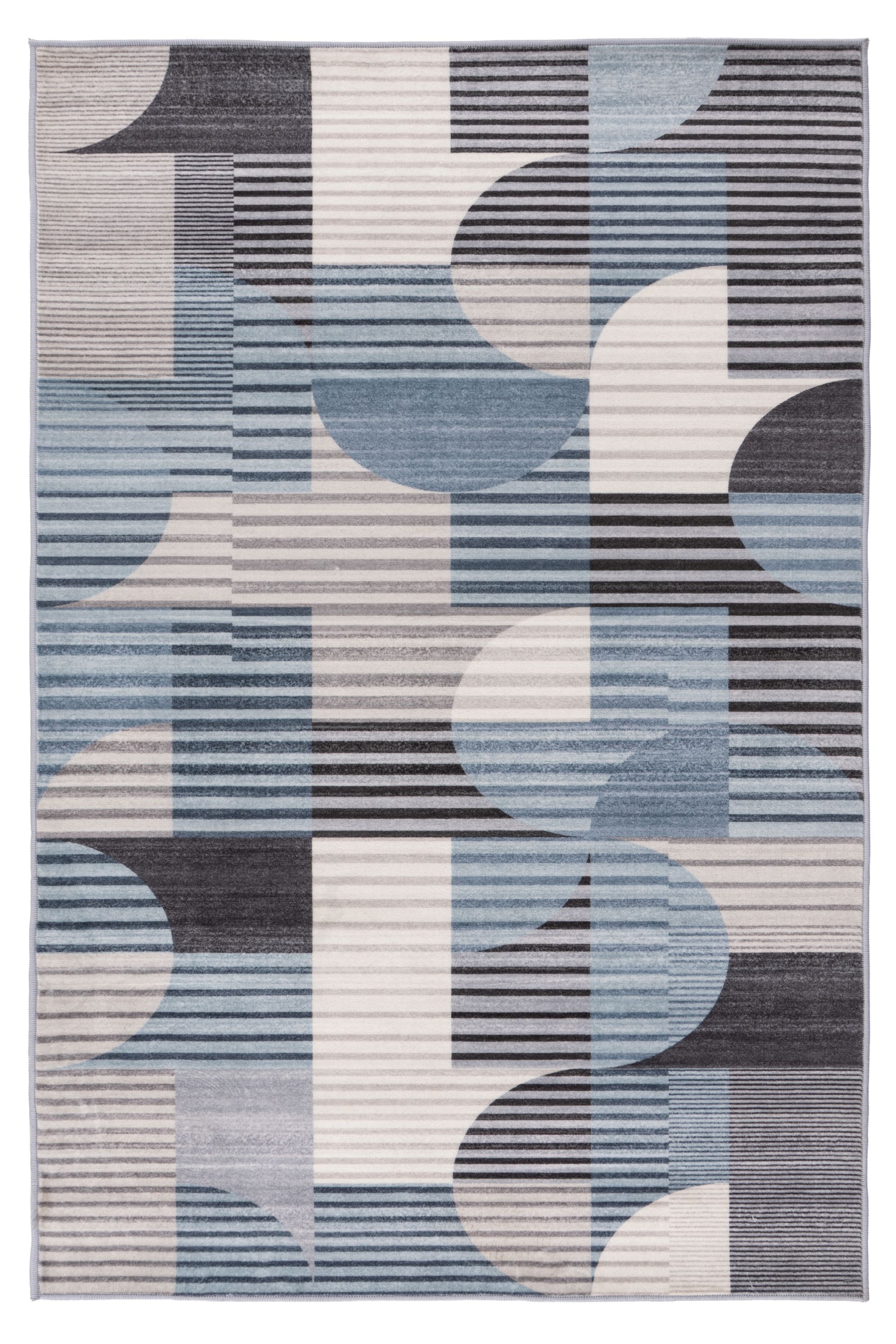 Kayoom Teppich "Bluster 425" rechteckig 7 mm Höhe Kurzflor, Wohnzimmer günstig online kaufen