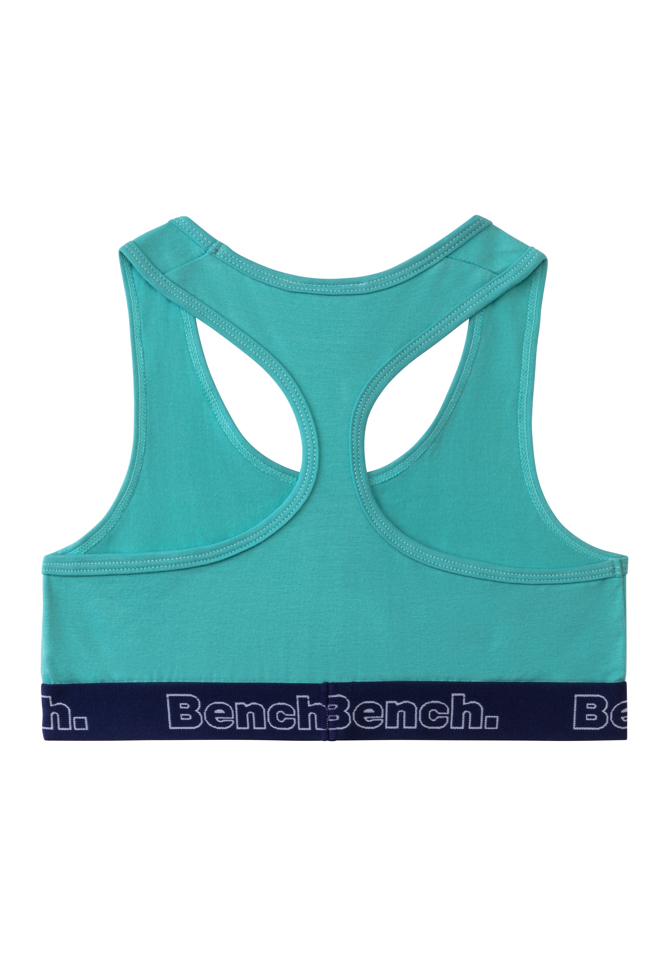 Thumbnail - Bench. Bustier Packung, 3 Stk. mit kontrastfarbigem Bündchen und Racerback