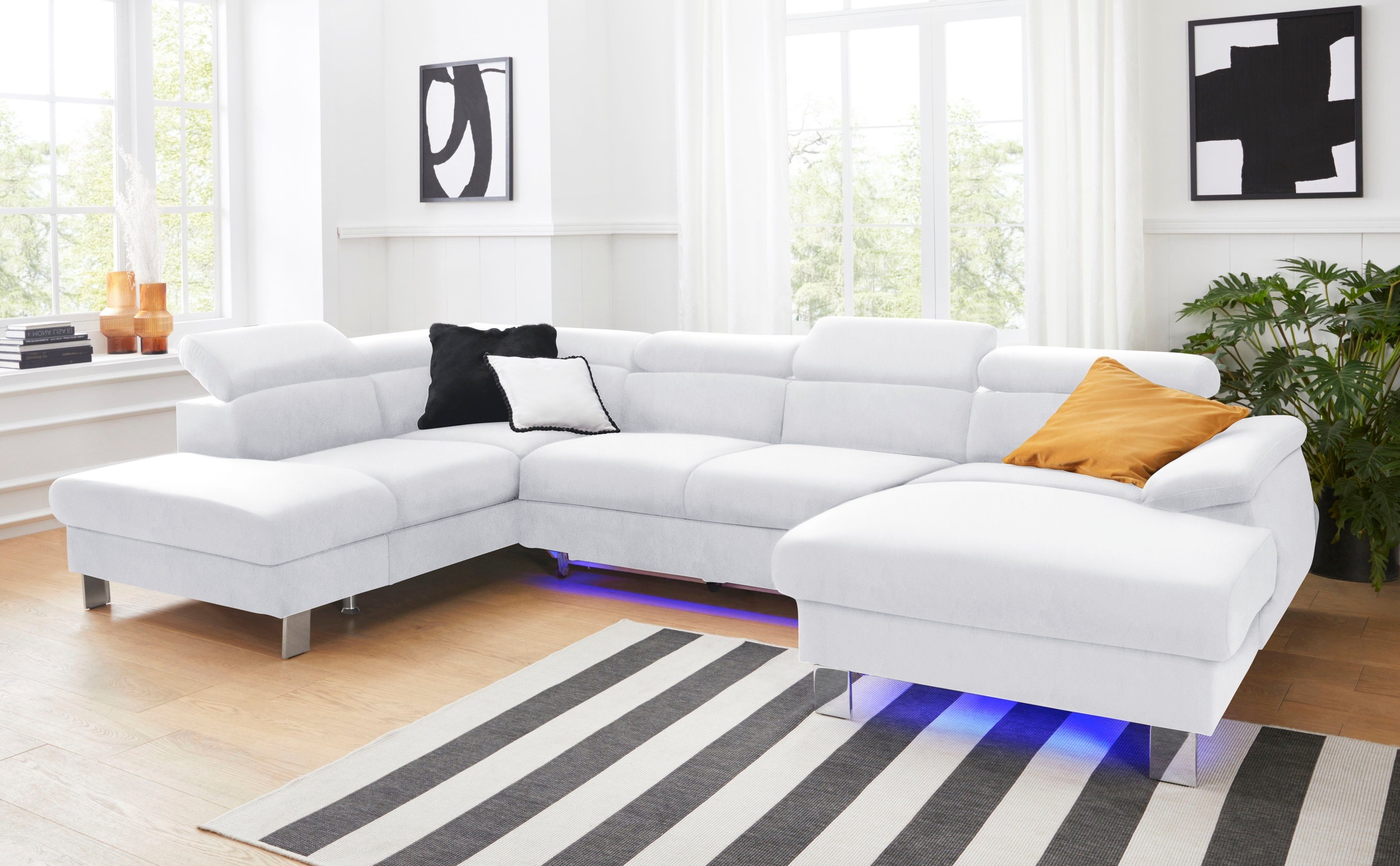COTTA Polstergarnitur "Komaris U-Form", (Set), Set bestehend aus: Wohnlands günstig online kaufen