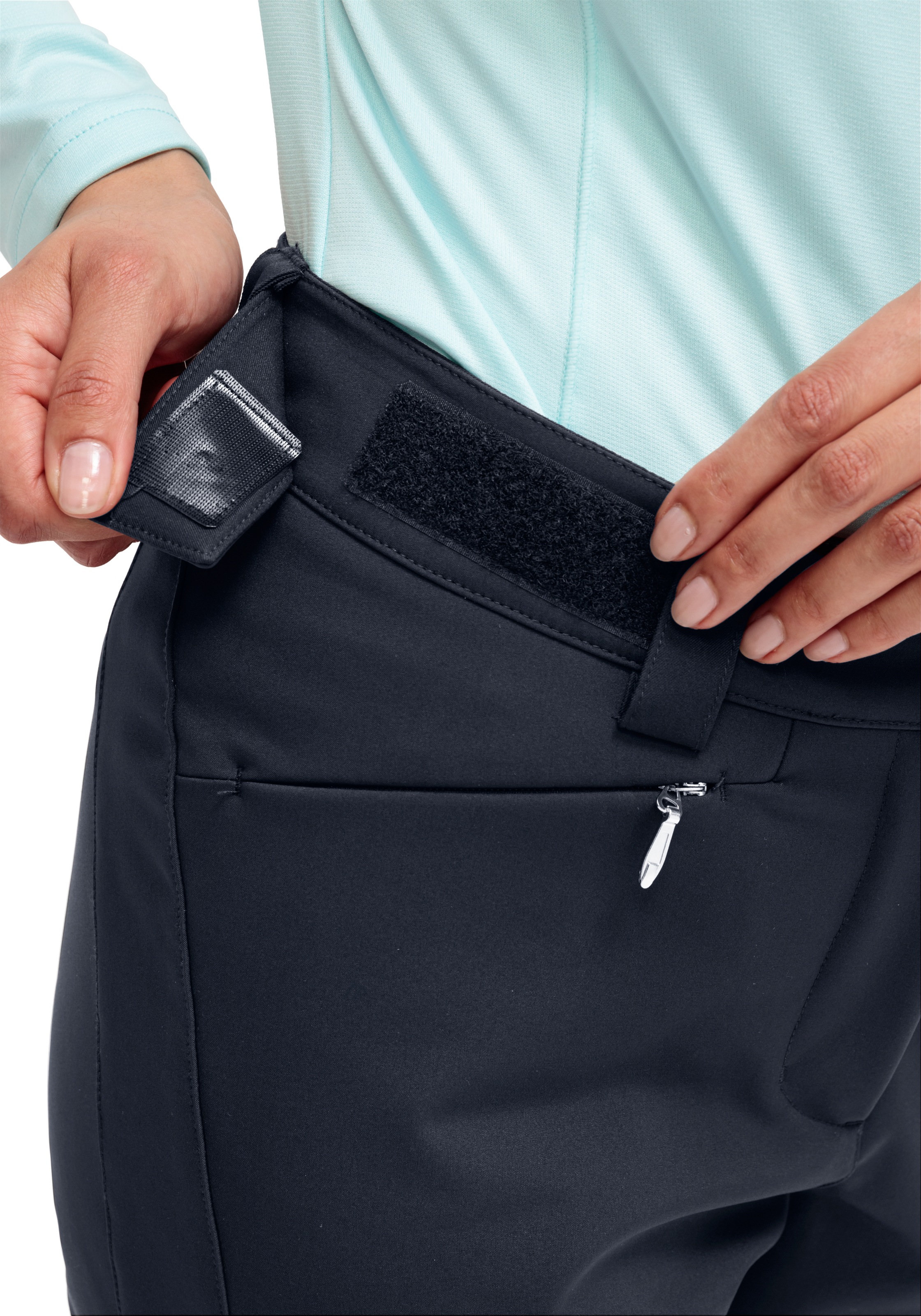 Maier Sports Skihose »Mary 2.0«, Damen Softshellhose, atmungsaktiv und winddicht, Slim Fit