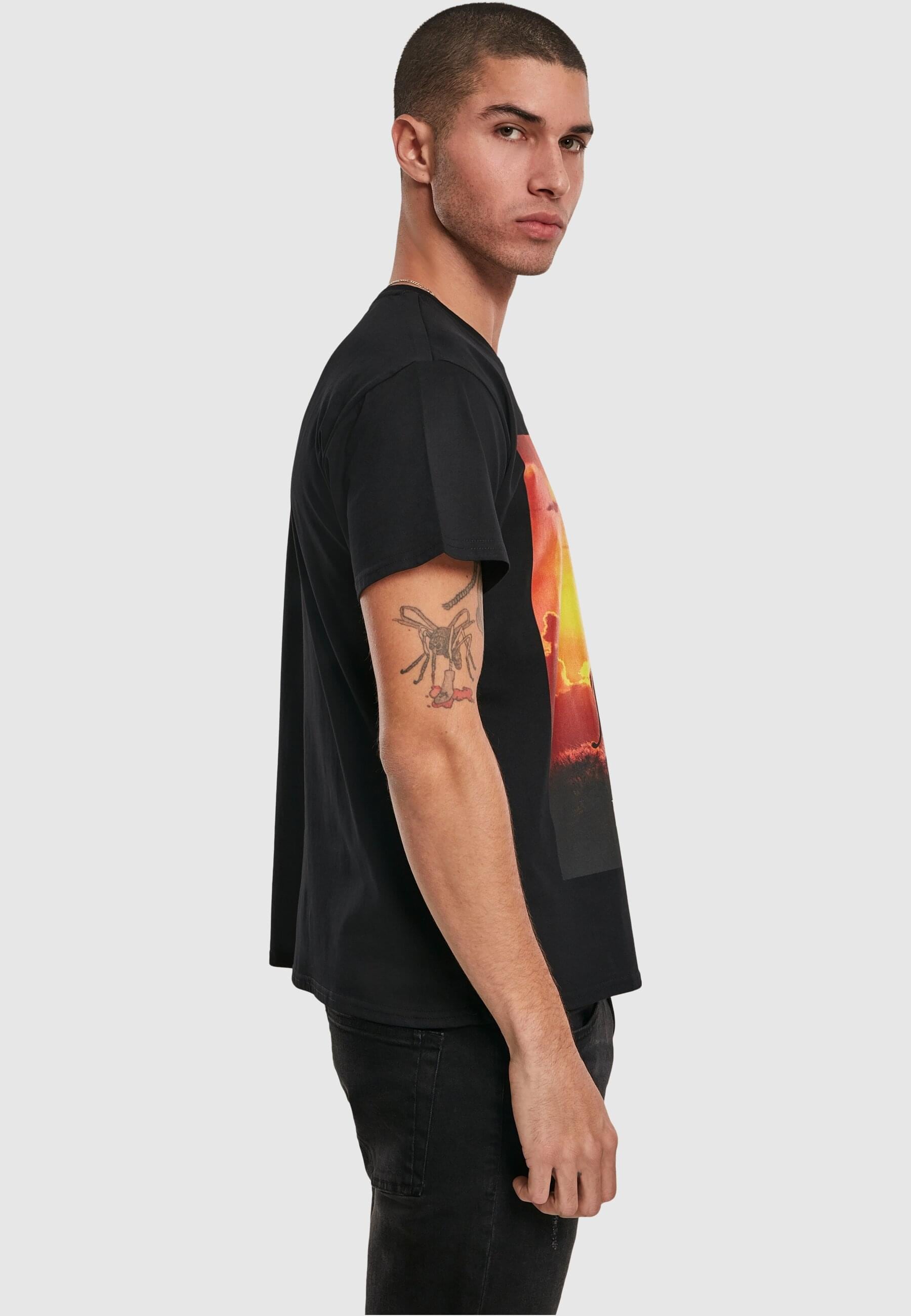 Merchcode T-Shirt »Merchcode Herren Lion King Sunset Tee«, (1 tlg.)