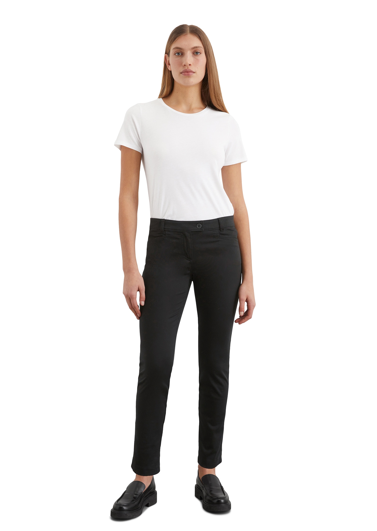 Marc O'Polo Chinohose »aus Smooth Sateen Stretch«