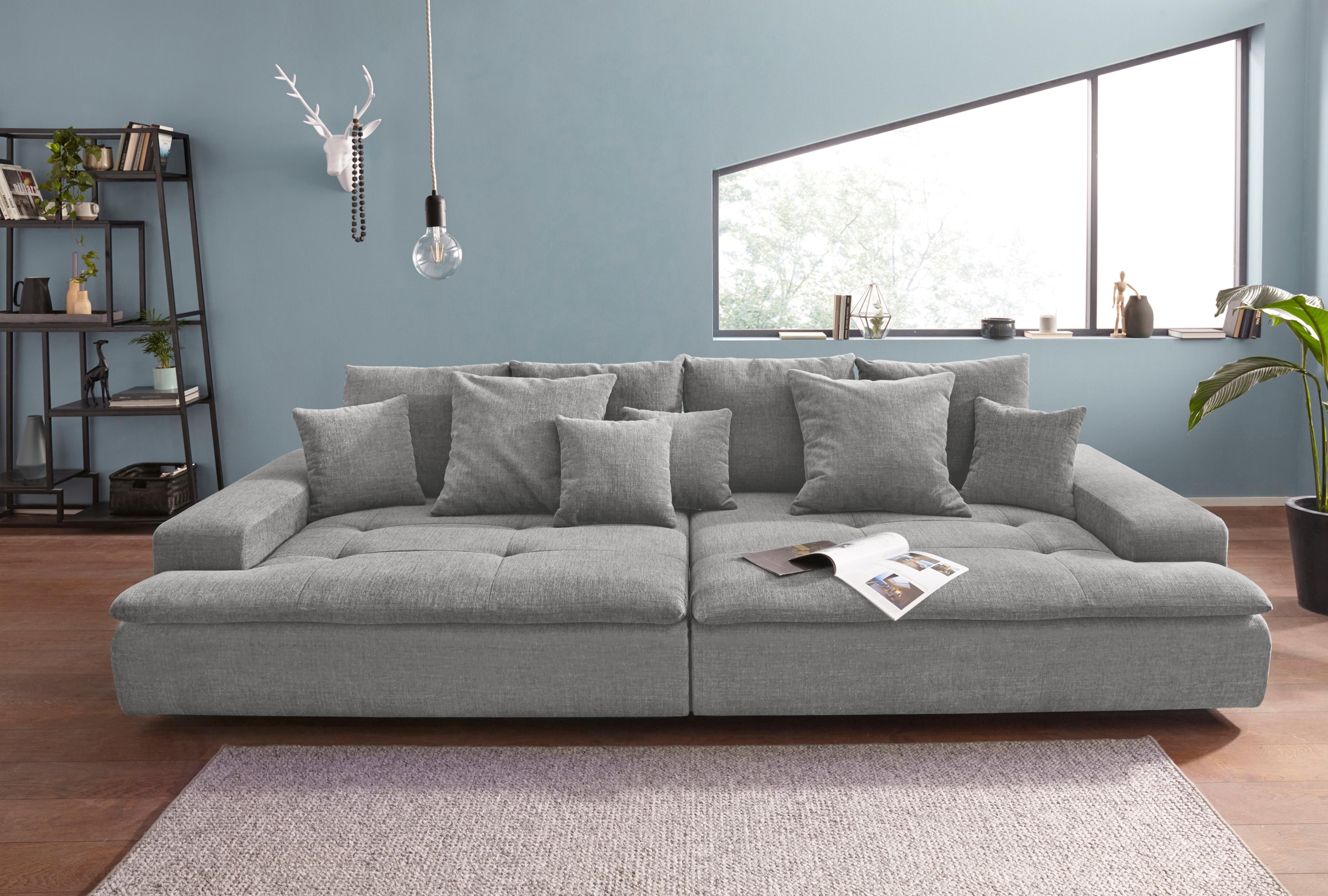 INOSIGN Big-Sofa "Haiti", wahlweise mit Kaltschaum (140kg Belastung/Sitz) und AquaClean-Stoff