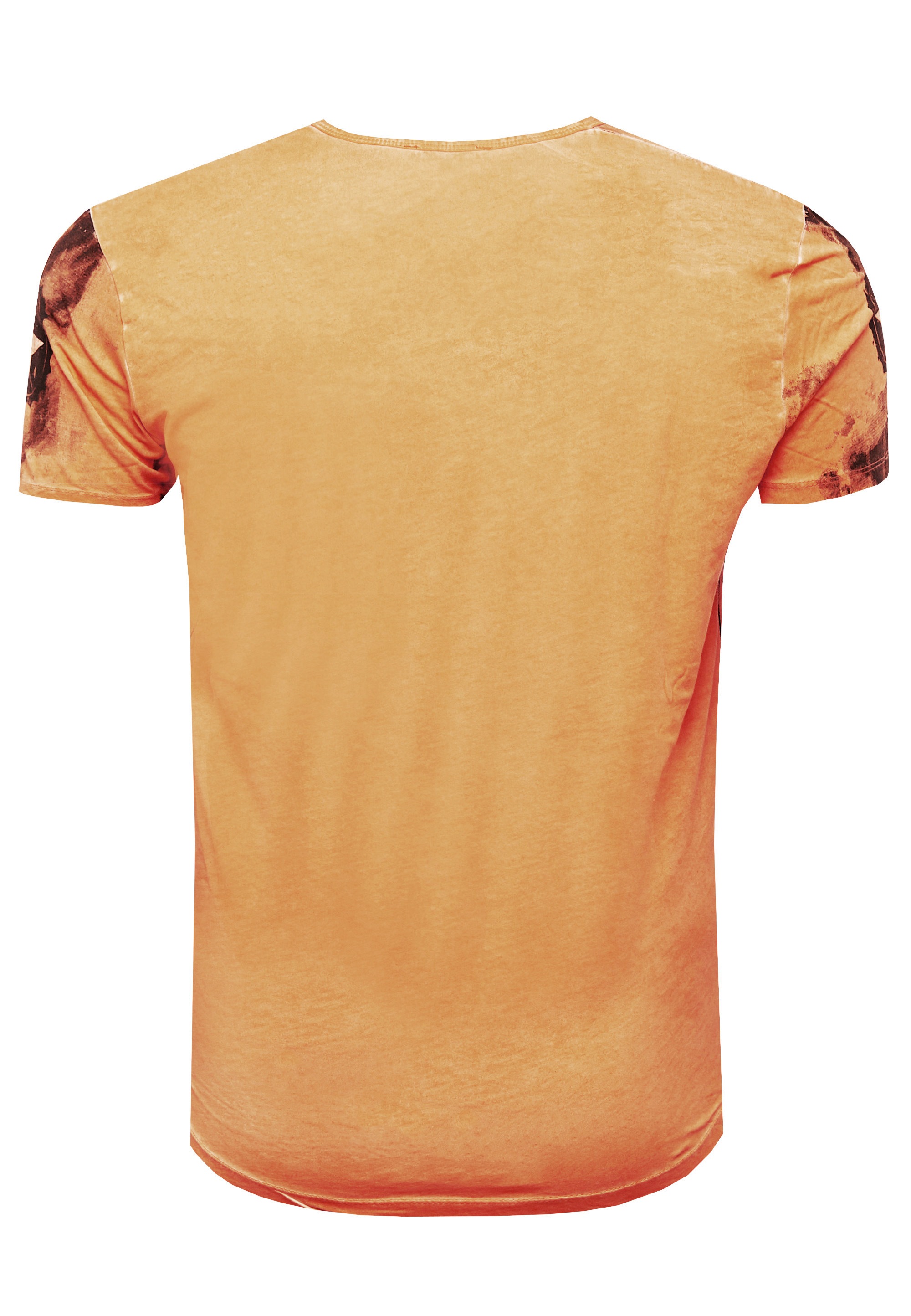 Rusty Neal T-Shirt, in tollem Batik-Design