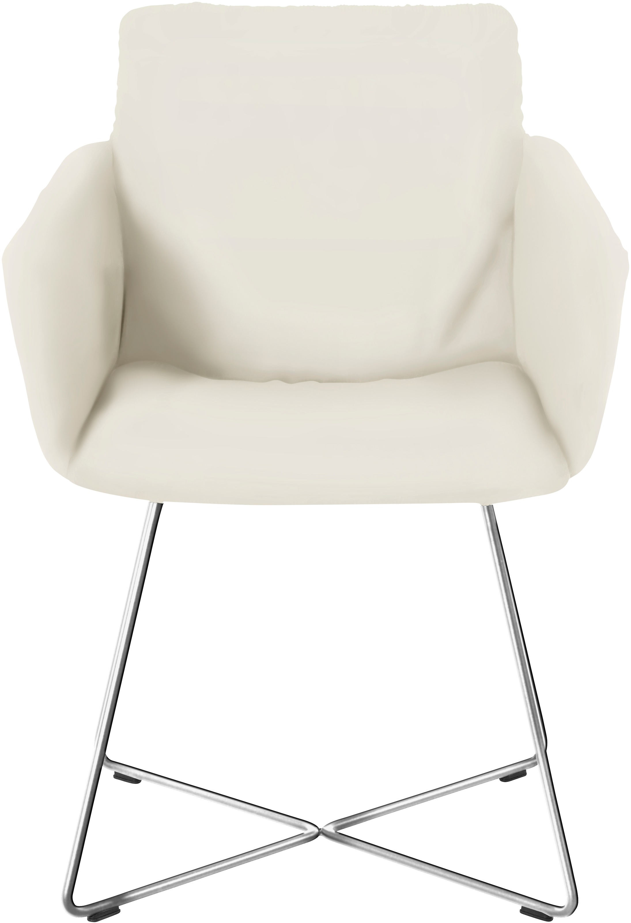 Thumbnail - W.SCHILLIG Armlehnstuhl "jakob" () mit Drahtrohrgestell in Chrom glänzend