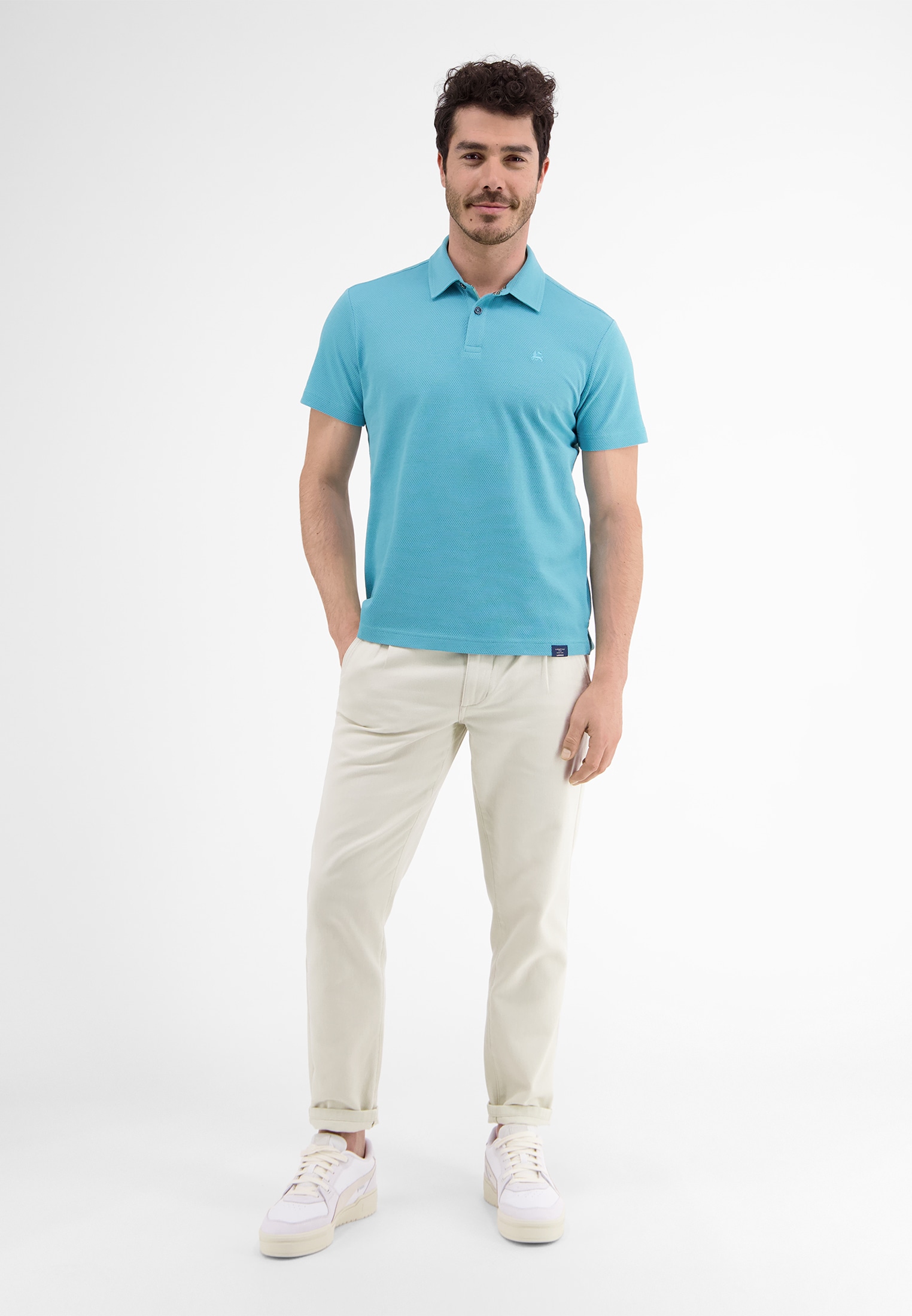 LERROS Poloshirt »LERROS Waffelpiqué-Poloshirt«