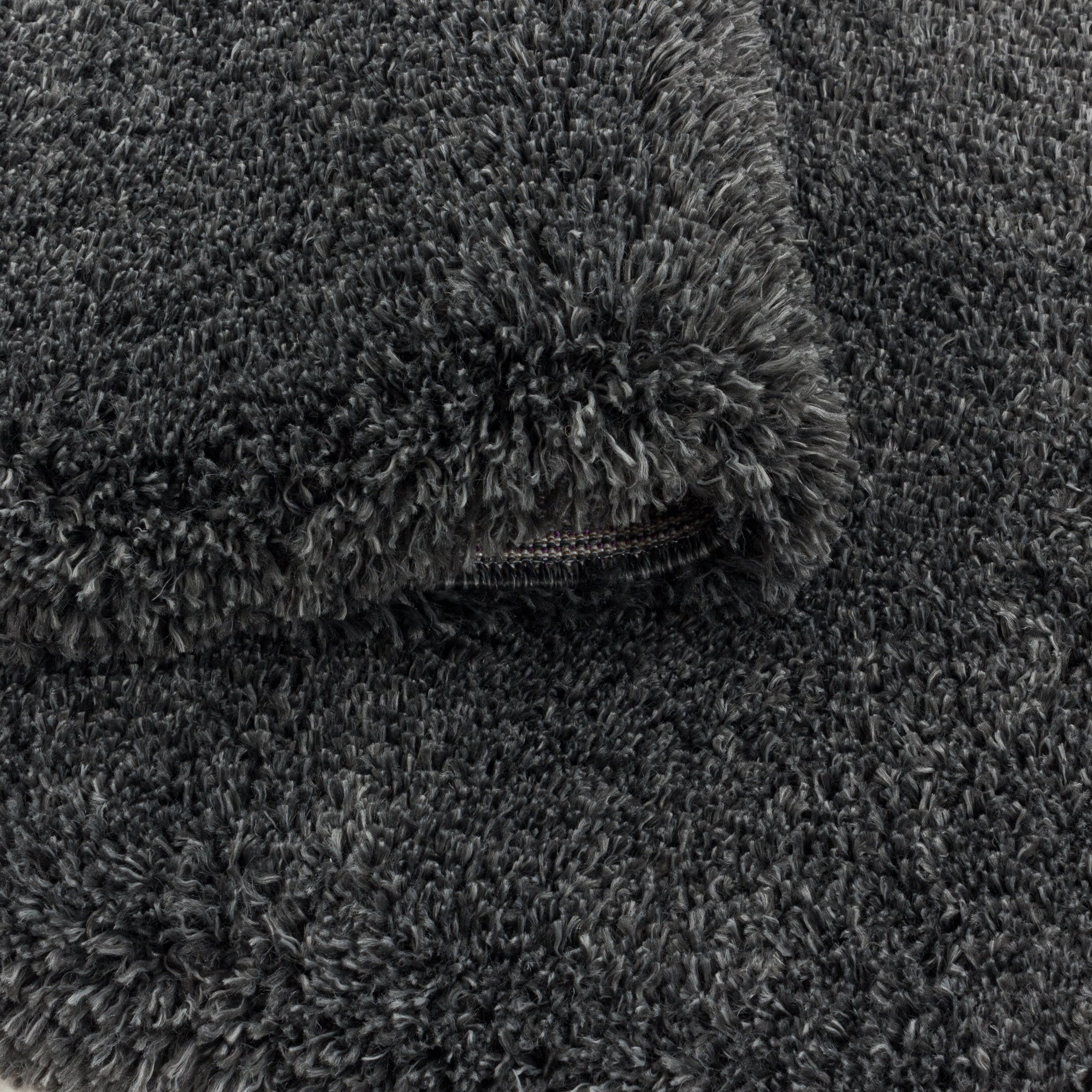 Ayyildiz Teppiche Hochflor-Teppich »FLUFFY 3500«, rund, 50 mm Höhe, Langflor, Shaggy, uni, robust, auch rechteckig erhältlich, Wohnzimmer